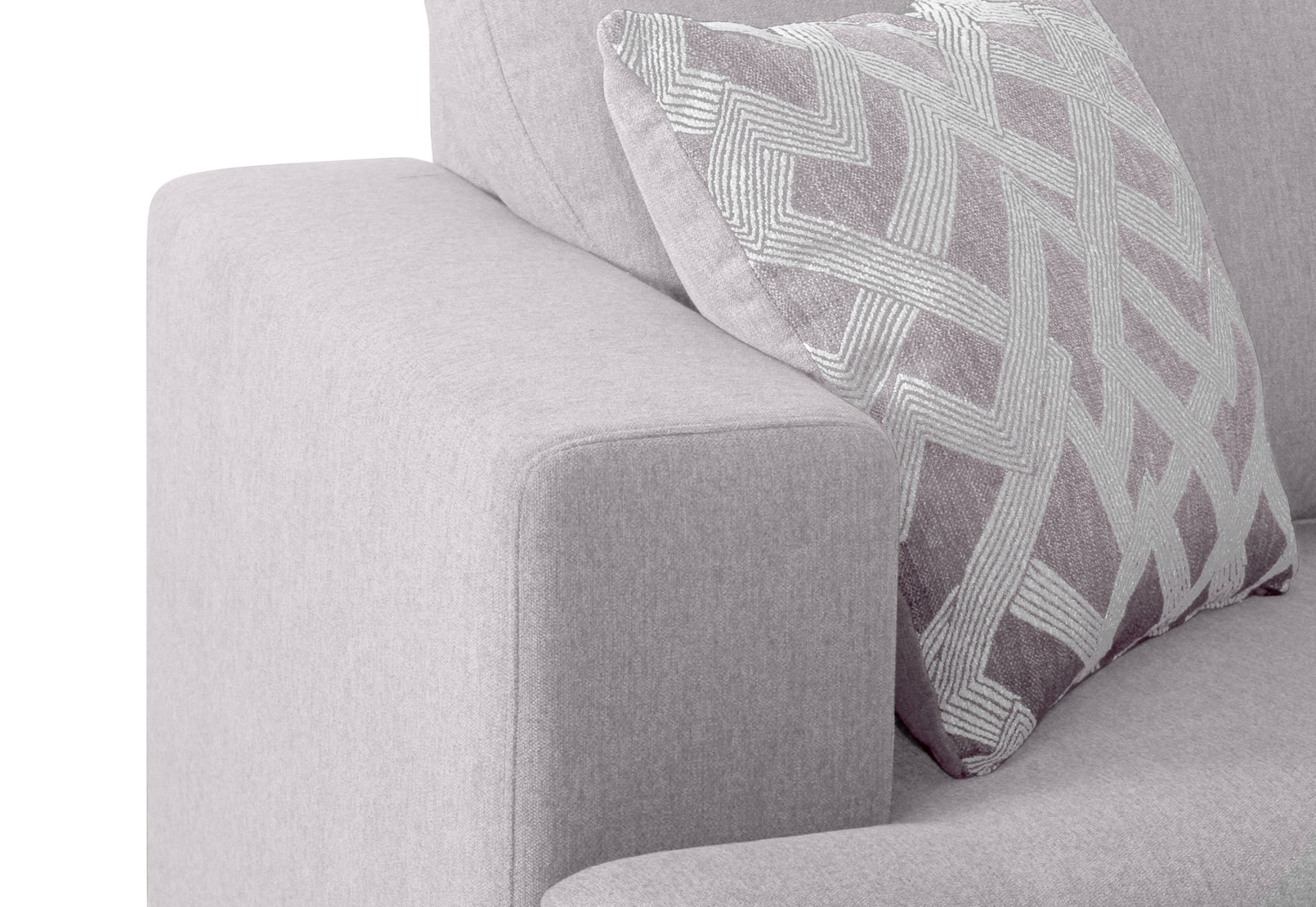 CALEY FABRIC 4 Seater Sofa with Right-Hand Facing Chaise – image 6 of 8