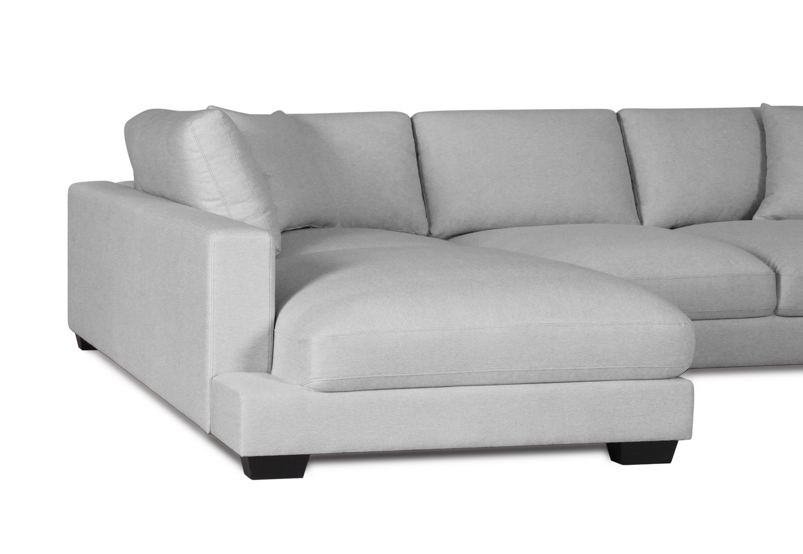 FARIDA FABRIC 4 Seater Sofa with Left-Hand Facing Chaise – image 4 of 8