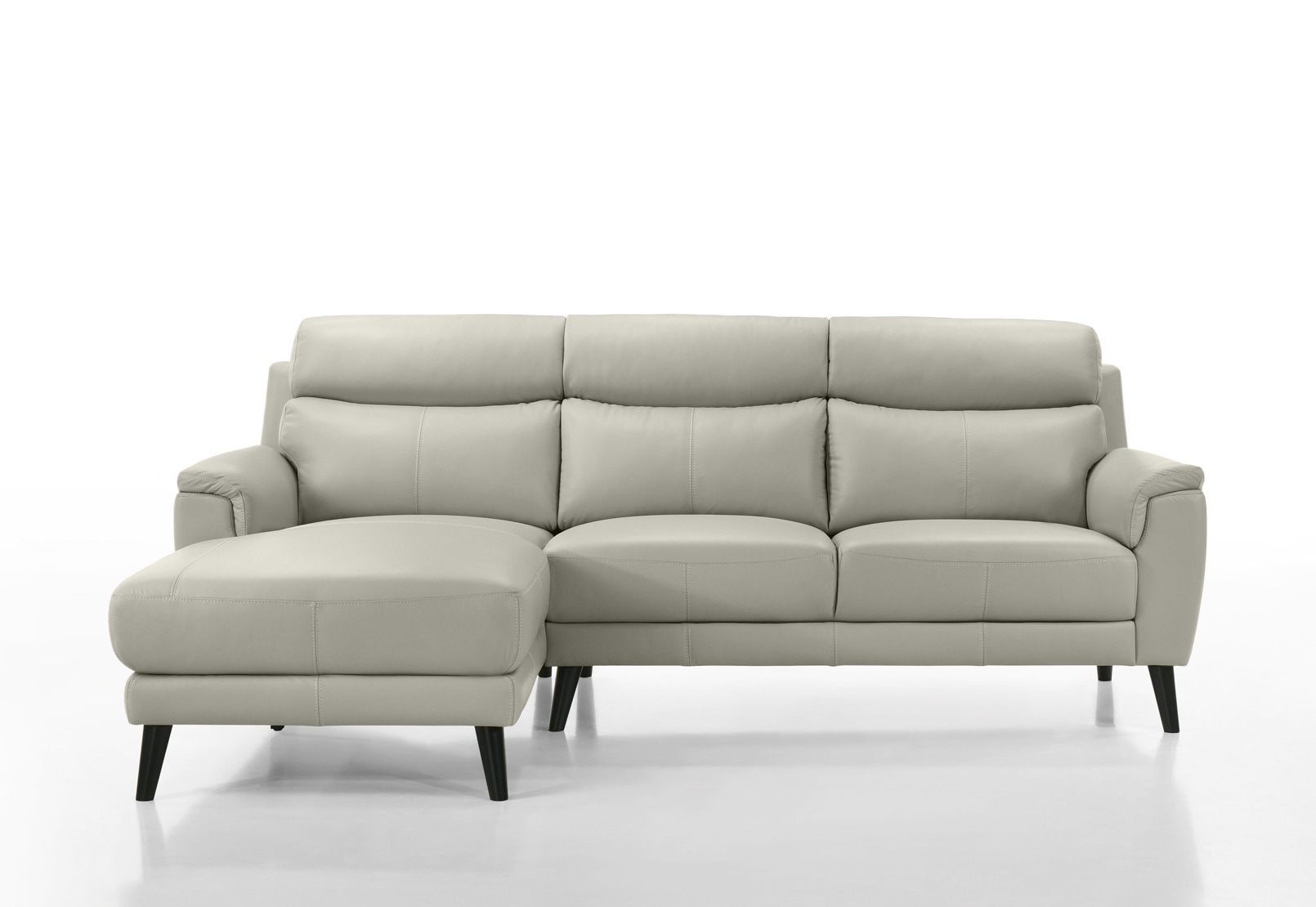 CHAFFEE LEATHER 3 Seat LHF Chaise – image 2 of 5