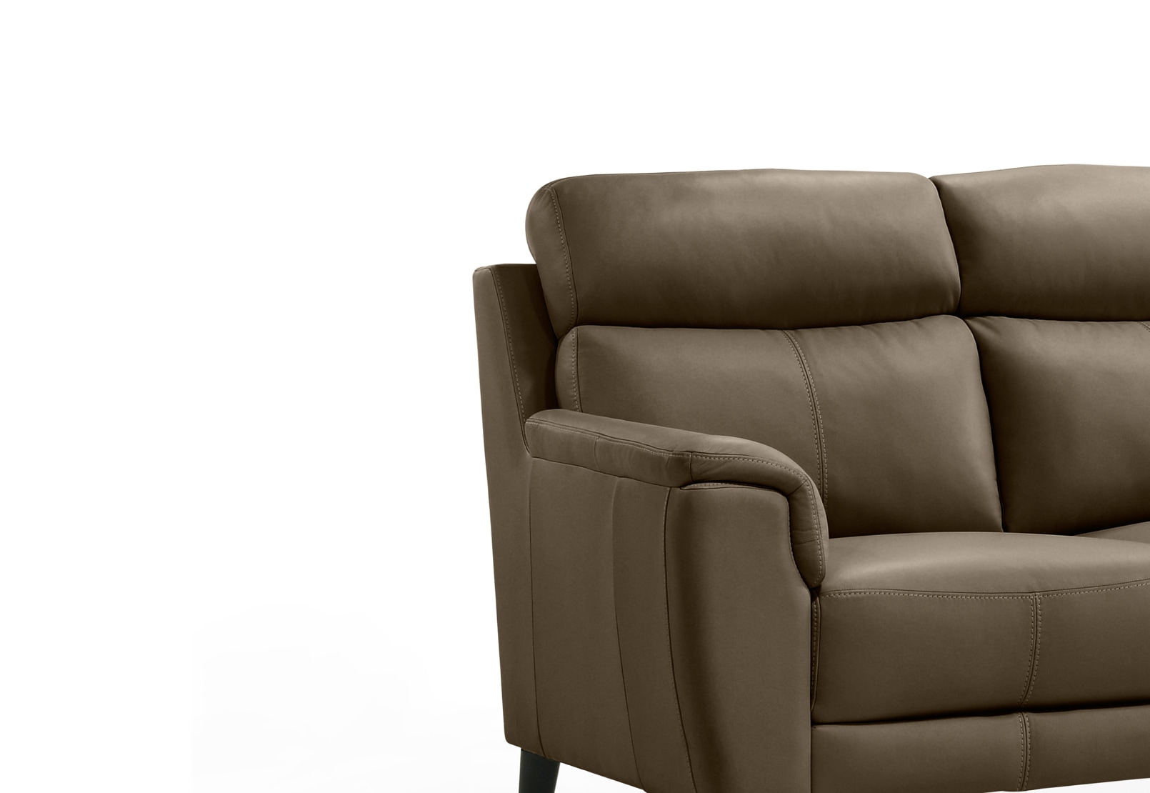 CHAFFEE LEATHER 2 Seater Sofa – image 3 of 4