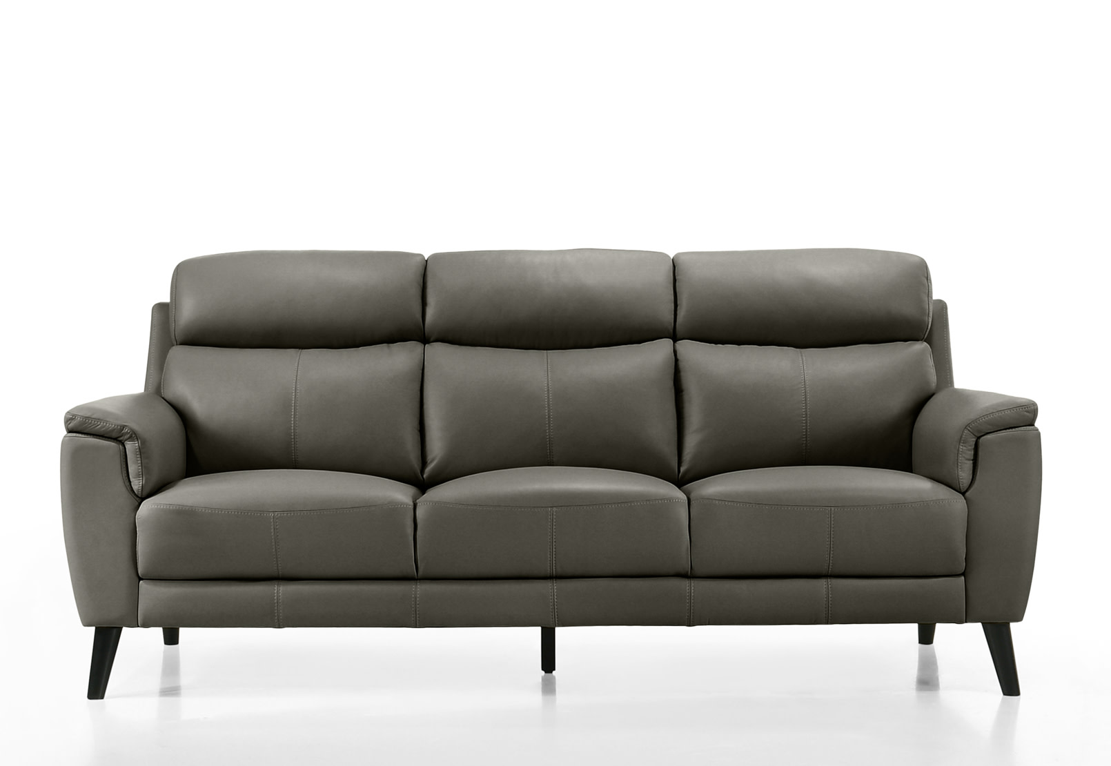CHAFFEE LEATHER 3 Seater Sofa – image 1 of 4
