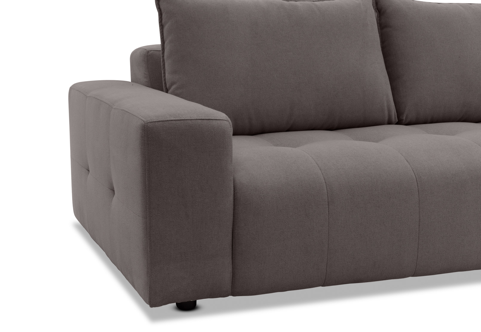 MAGNAR FABRIC 5 Seater Corner Lounge with Ottoman – image 5 of 6