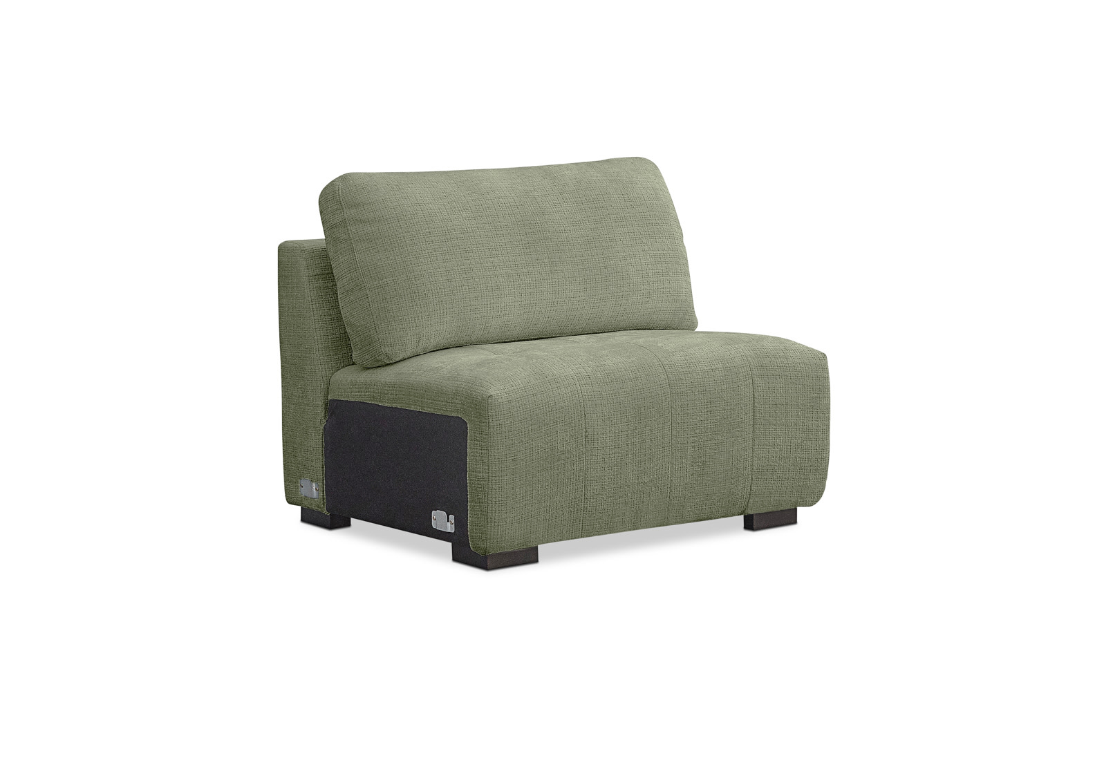 PAMINA FABRIC Modular 2 Seater Armless Sofa – image 2 of 4