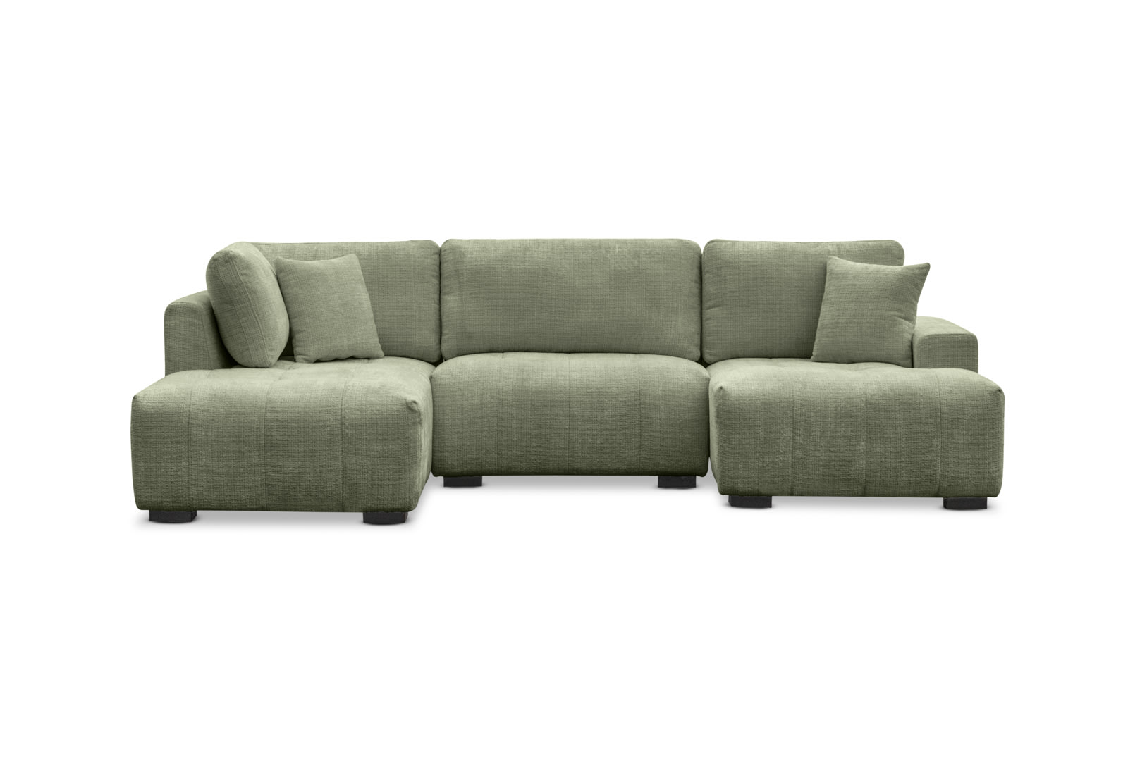 PAMINA FABRIC 4 Seater Lounge with Double Chaises – image 1 of 8