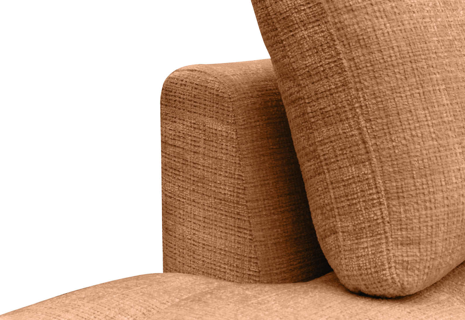 PAMINA FABRIC Modular Lelf-Hand Facing Long Chaise – image 4 of 6