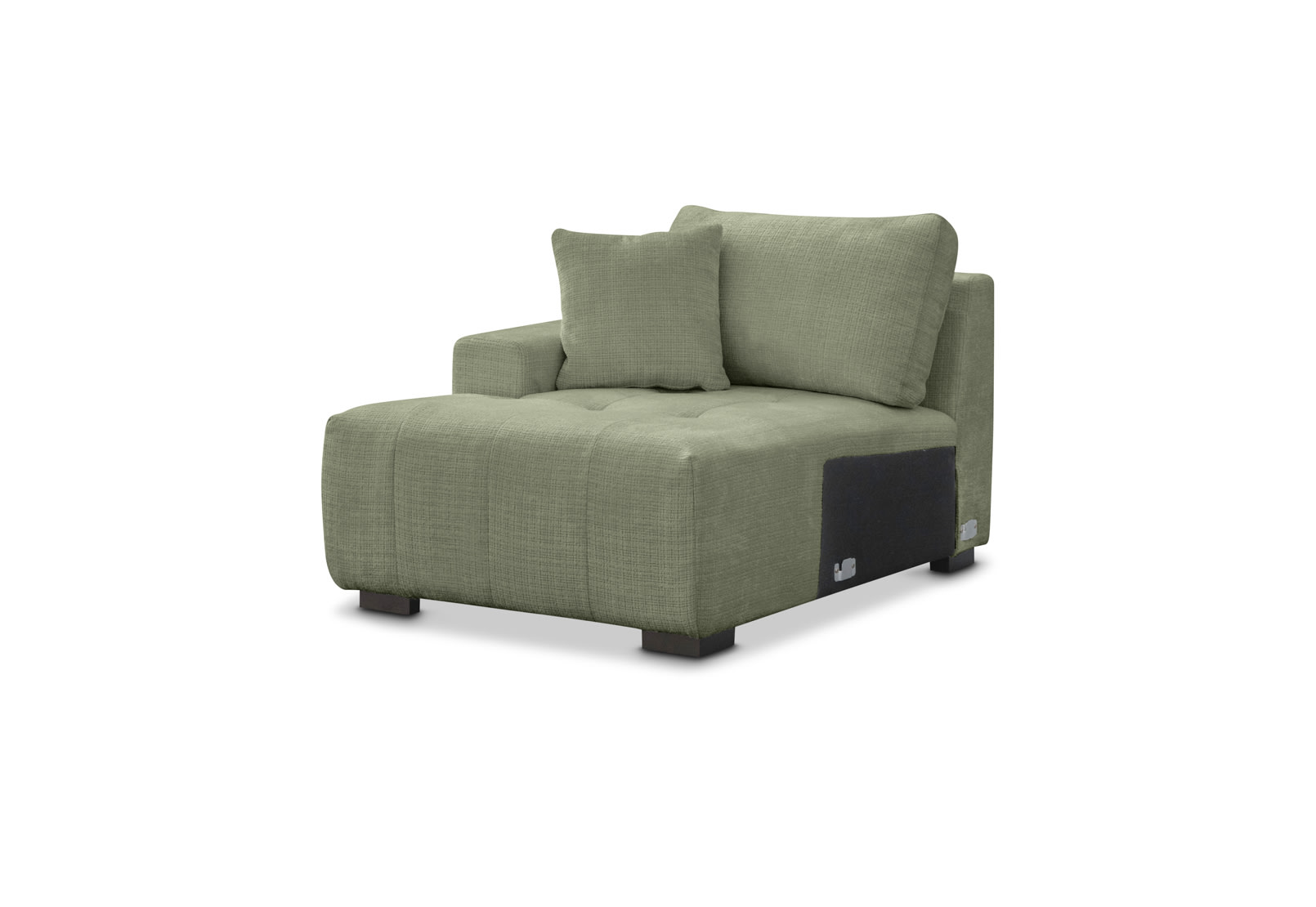 PAMINA FABRIC Modular Left-Hand Facing Short Chaise – image 2 of 4