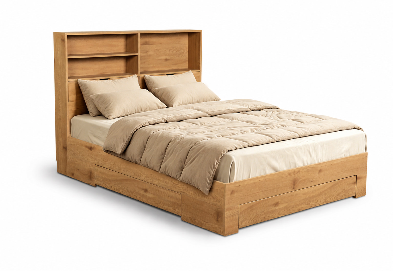 NIVA Queen Bed with Drawer – image 3 of 11