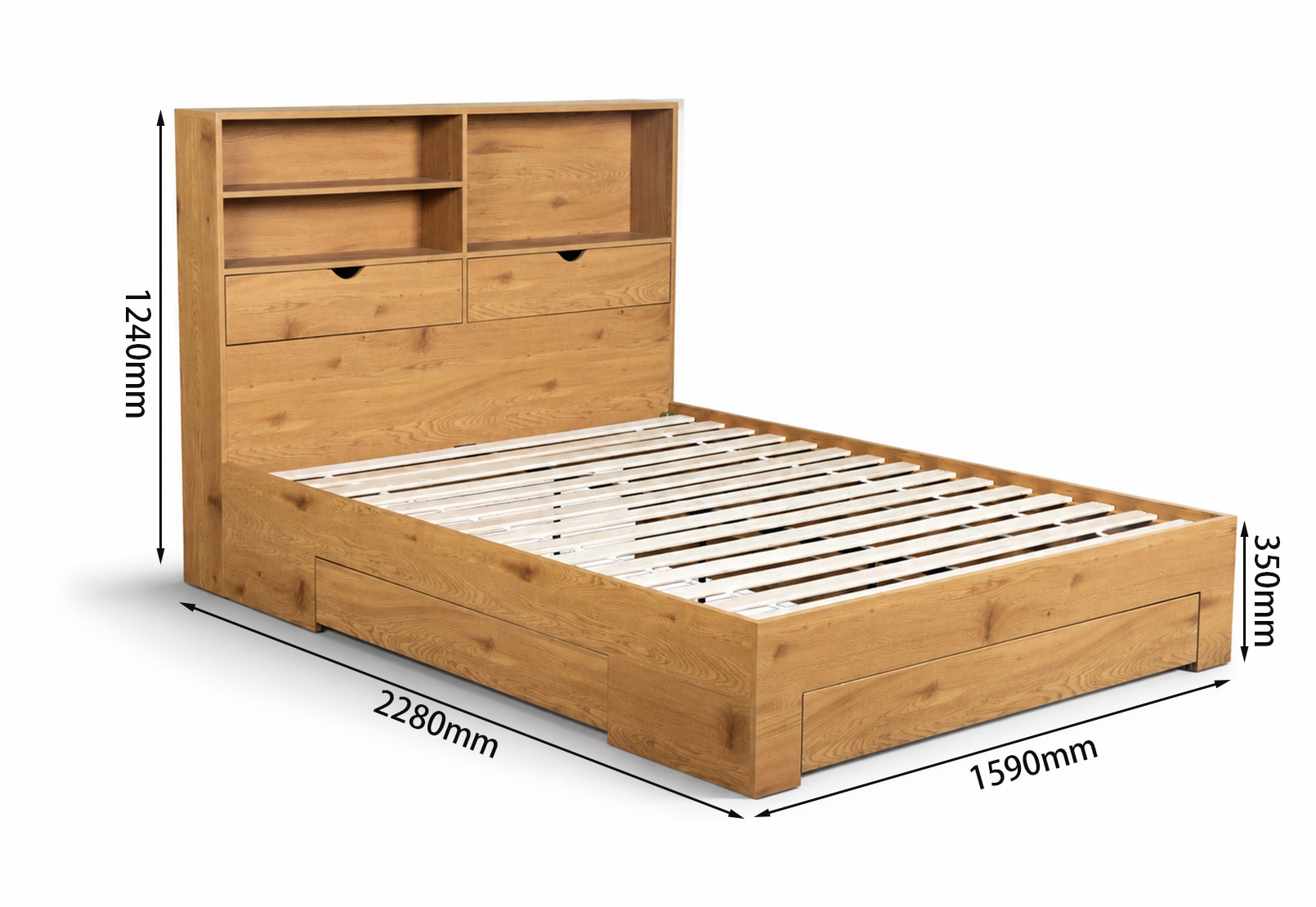 NIVA Queen Bed with Drawer – image 11 of 11