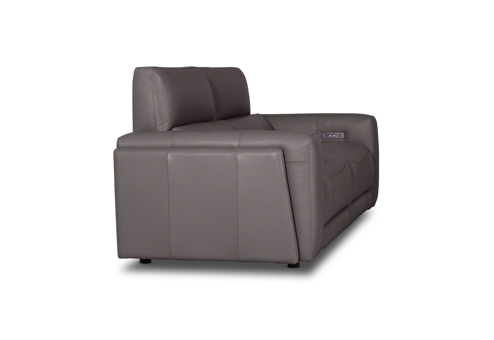 CHICAGO LEATHER 2 Seater with 2 Inbuilt Electric Recliners – image 4 of 6