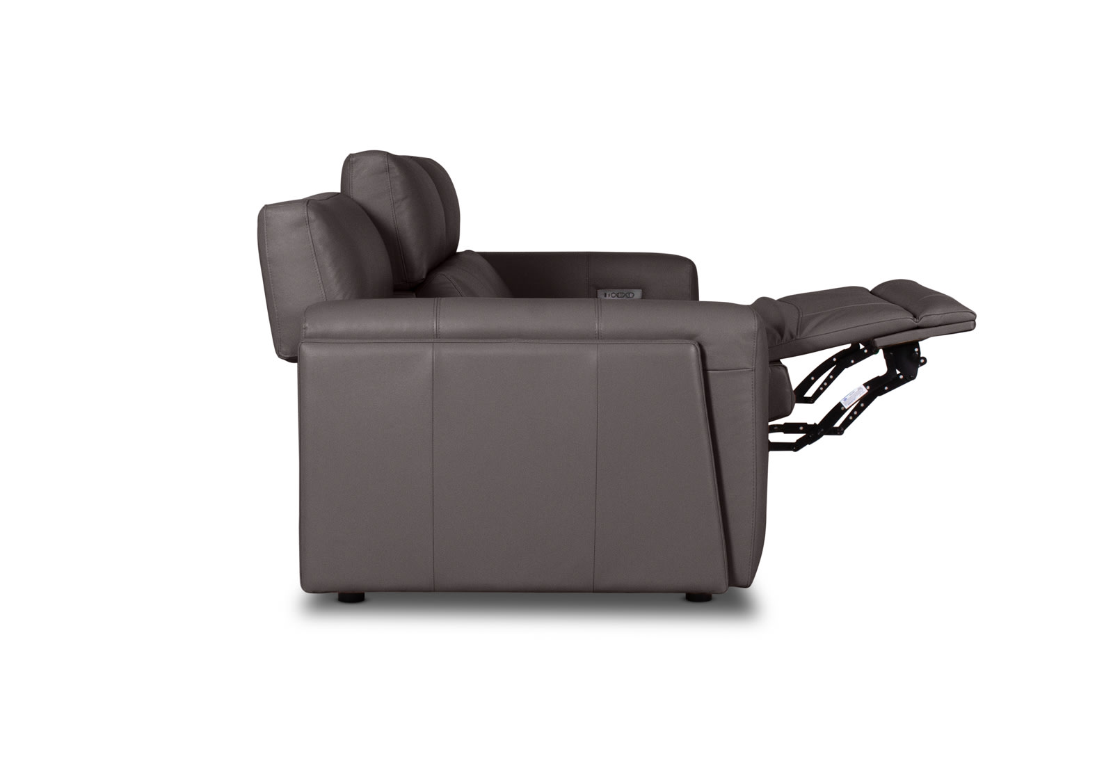 CHICAGO LEATHER 3 Seater with 2 Inbuilt Recliners – image 5 of 8