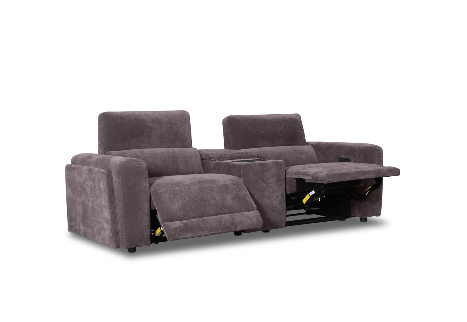 CHICAGO FABRIC 2 Seater Electric Recliner with Console – image 3 of 10