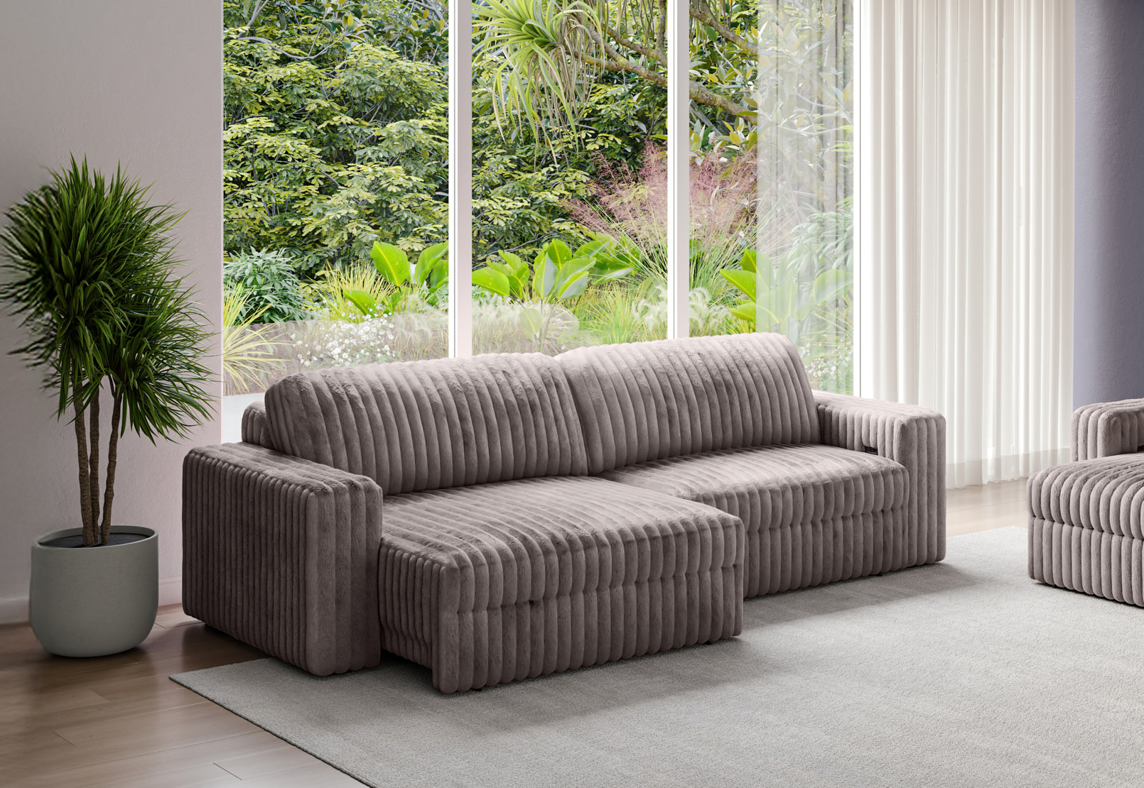 TROPEA FABRIC 2.5 Seater Electric Recliners – image 1 of 11