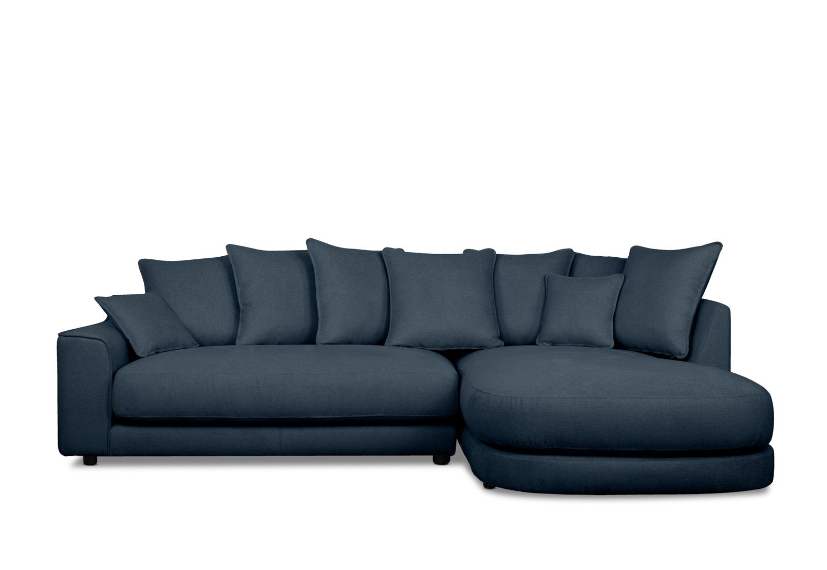 SISLEY FABRIC 3 Seater Lounge with RHF Chaise – image 1 of 9