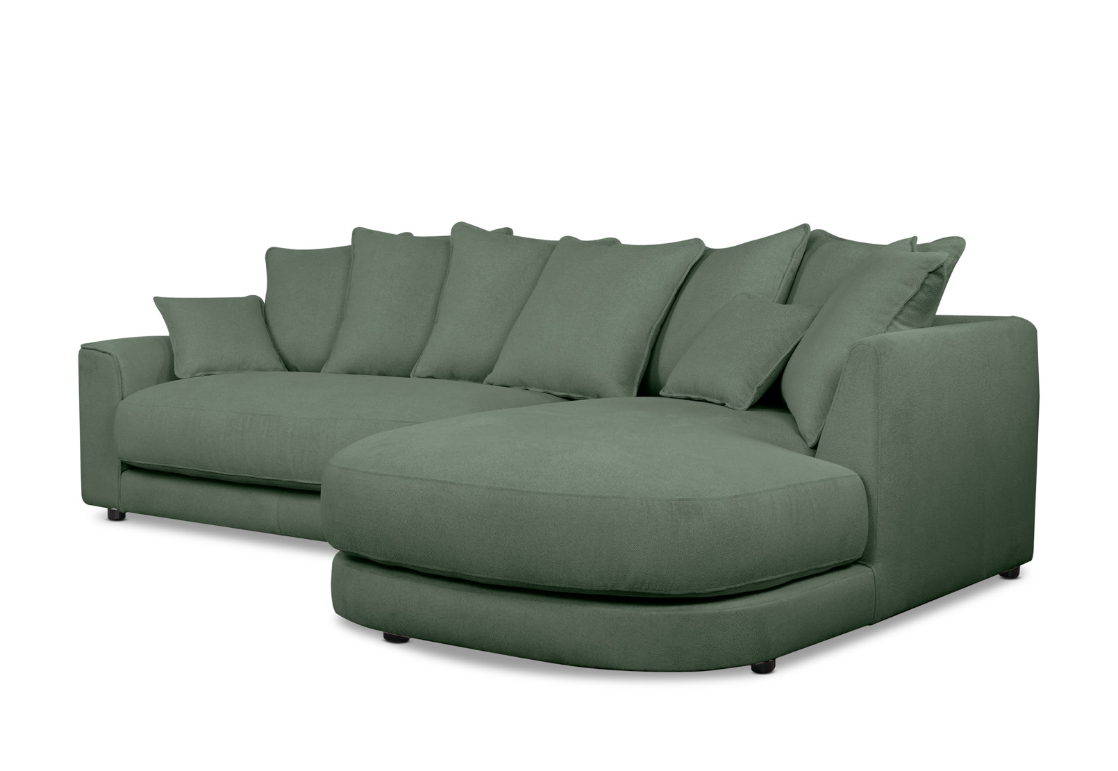 SISLEY FABRIC 3 Seater Lounge with RHF Chaise – image 3 of 9