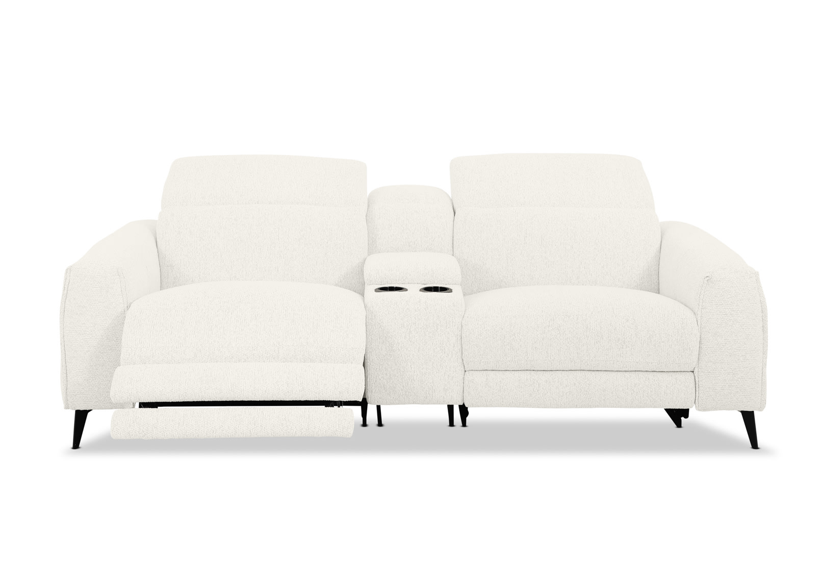 LORENZA FABRIC 2.5 Seater Electric Recliners with Console – image 2 of 8