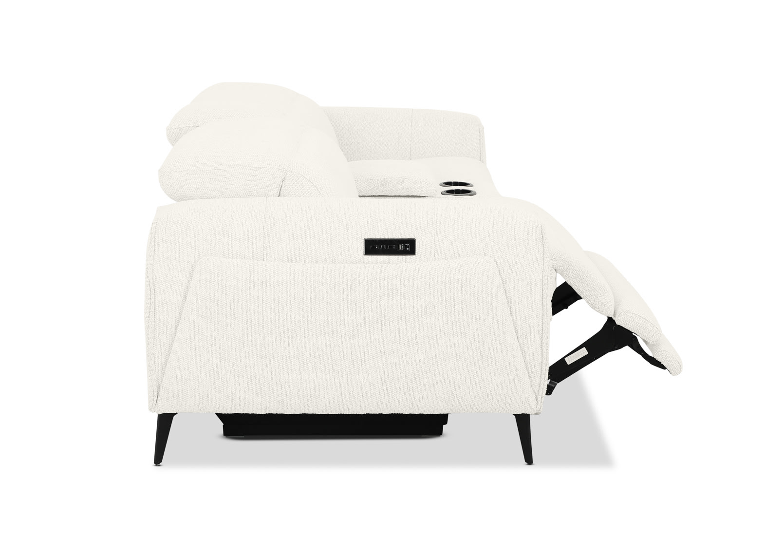 LORENZA FABRIC 2.5 Seater Electric Recliners with Console – image 5 of 8