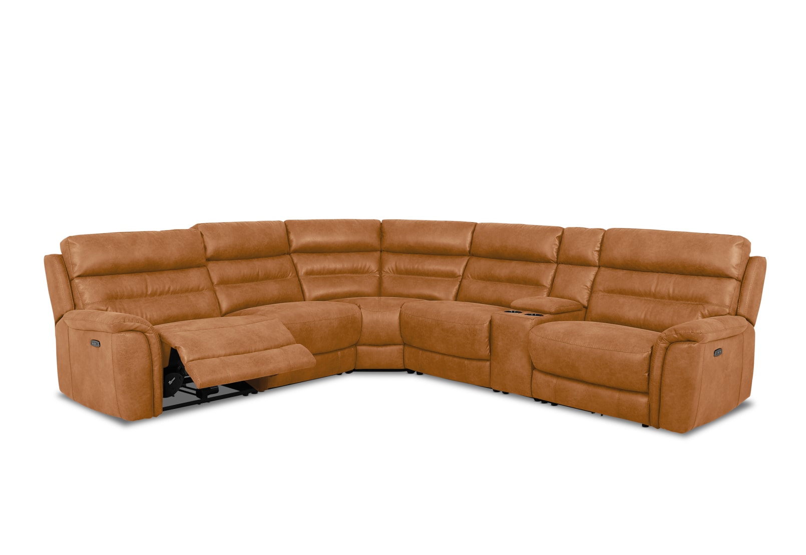 FOXTON FABRIC 5S Corner Lounge Electric Recliners and Console – image 2 of 6