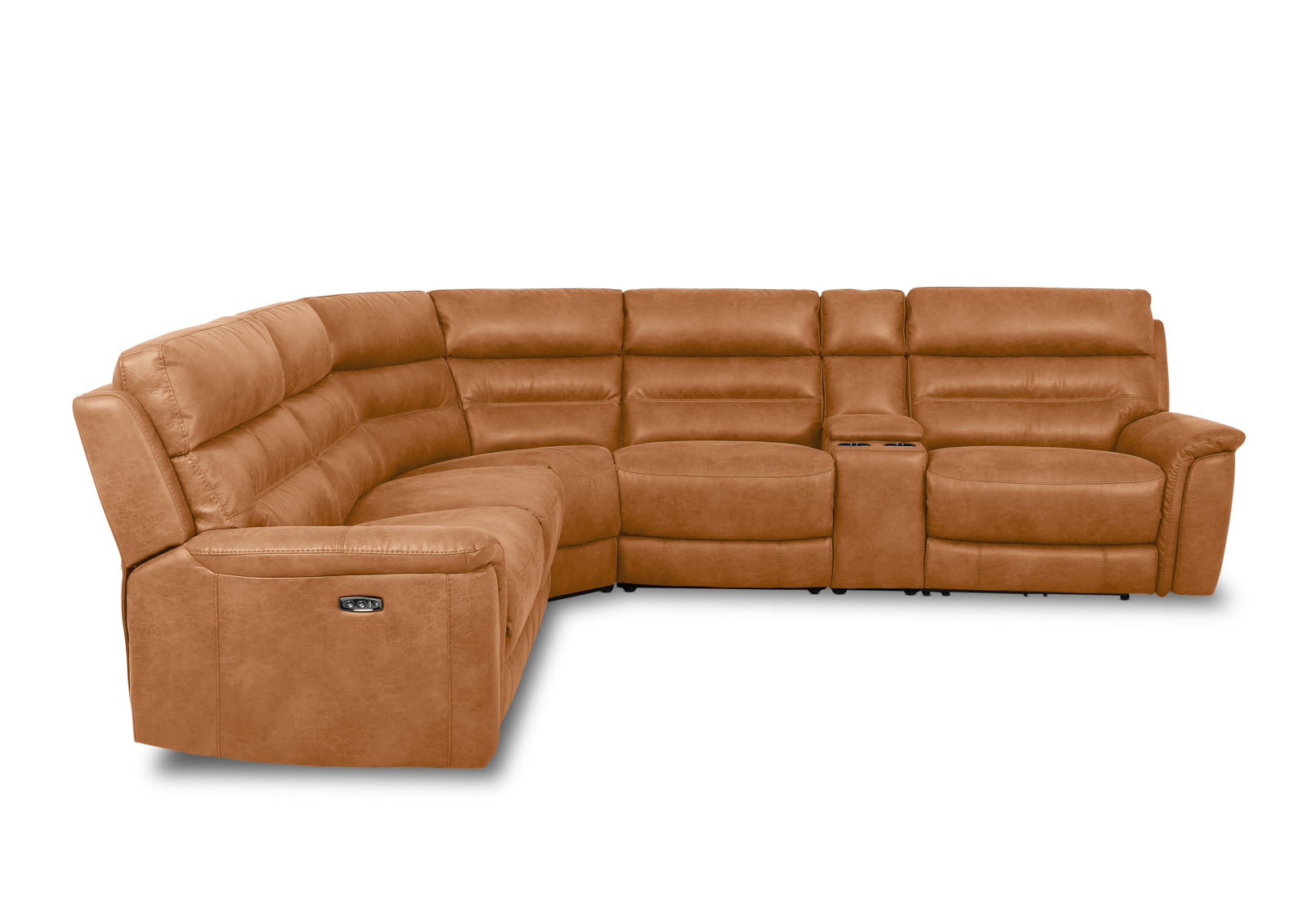 FOXTON FABRIC 5S Corner Lounge Electric Recliners and Console – image 3 of 6