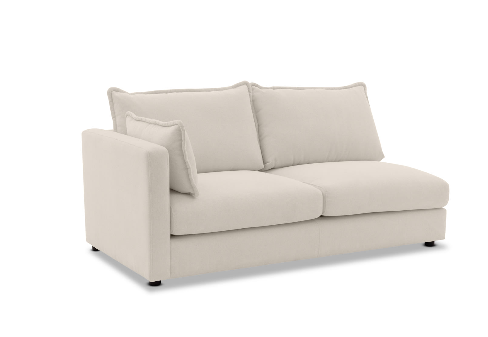 VALERA FABRIC Modular 2 Seater Left Hand Facing Arm Chair – image 3 of 8