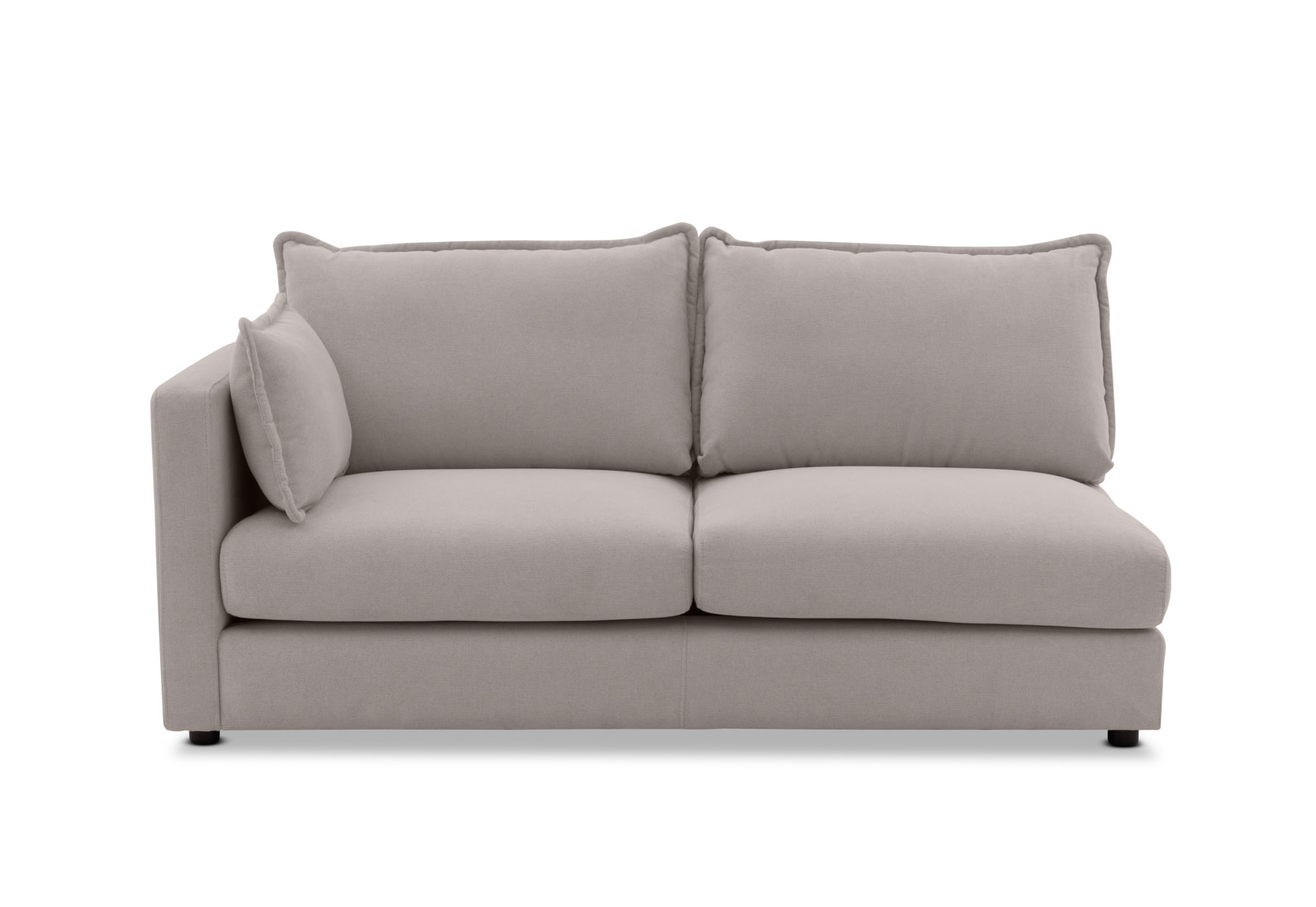 VALERA FABRIC Modular 2 Seater Left Hand Facing Arm Chair – image 1 of 8