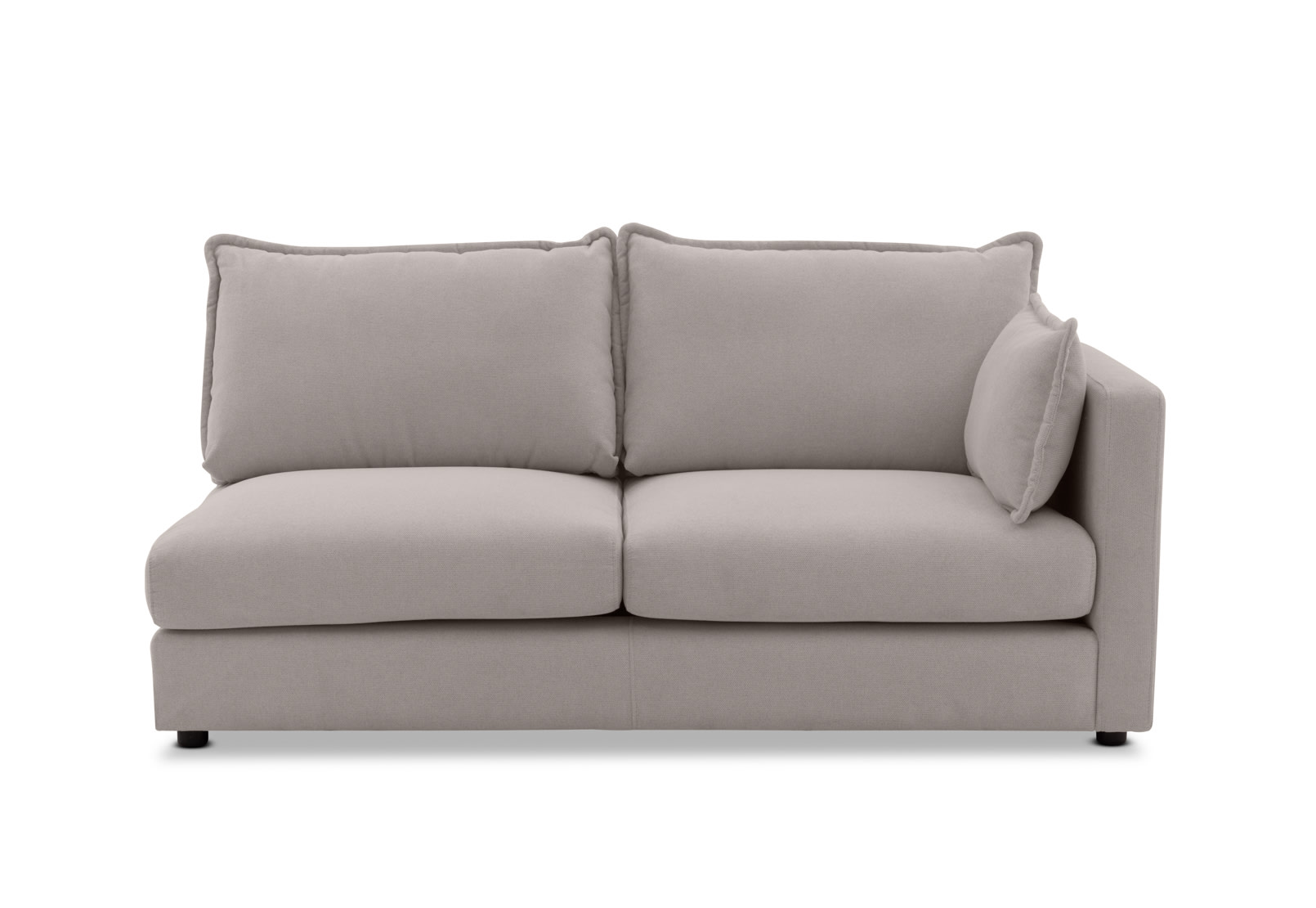 VALERA FABRIC Modular 2 Seater Right Hand Facing Arm Chair – image 1 of 1