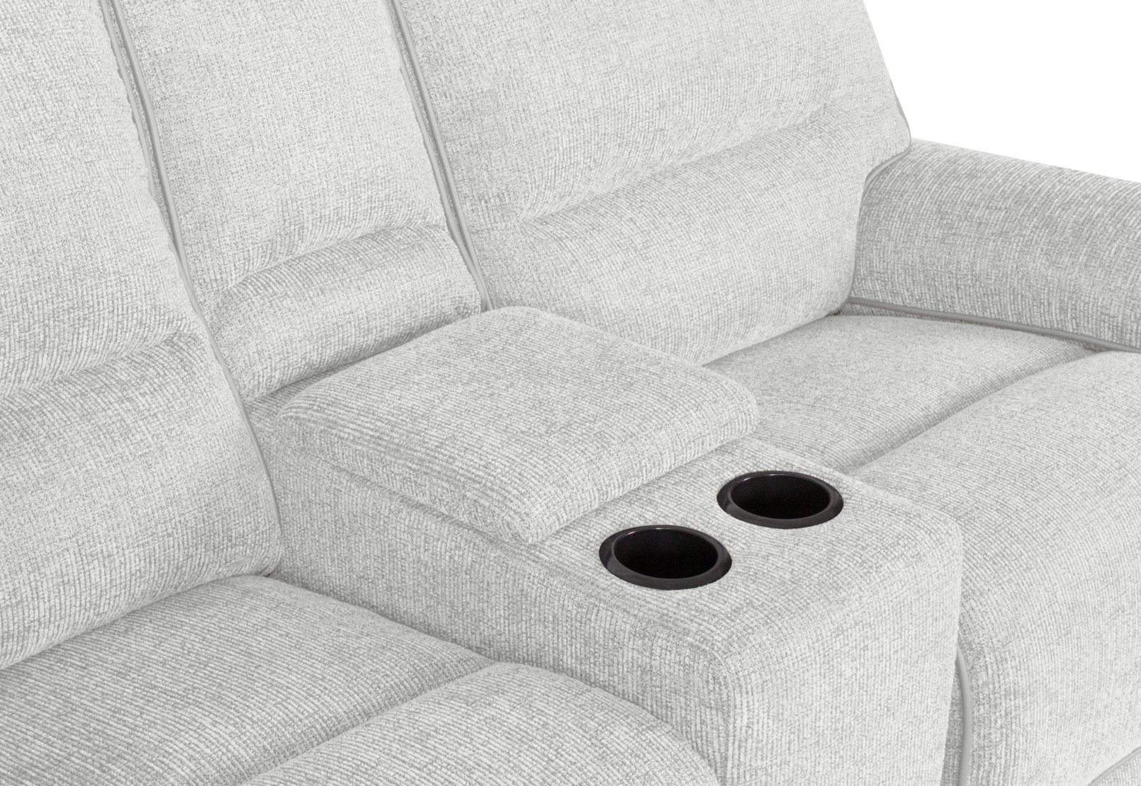 BOSTROM FABRIC 2 Seater Dual Electric Recliners & Console – image 7 of 10