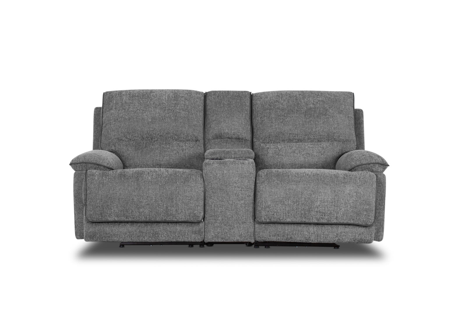 BOSTROM FABRIC 2 Seater Dual Electric Recliners & Console – image 2 of 12