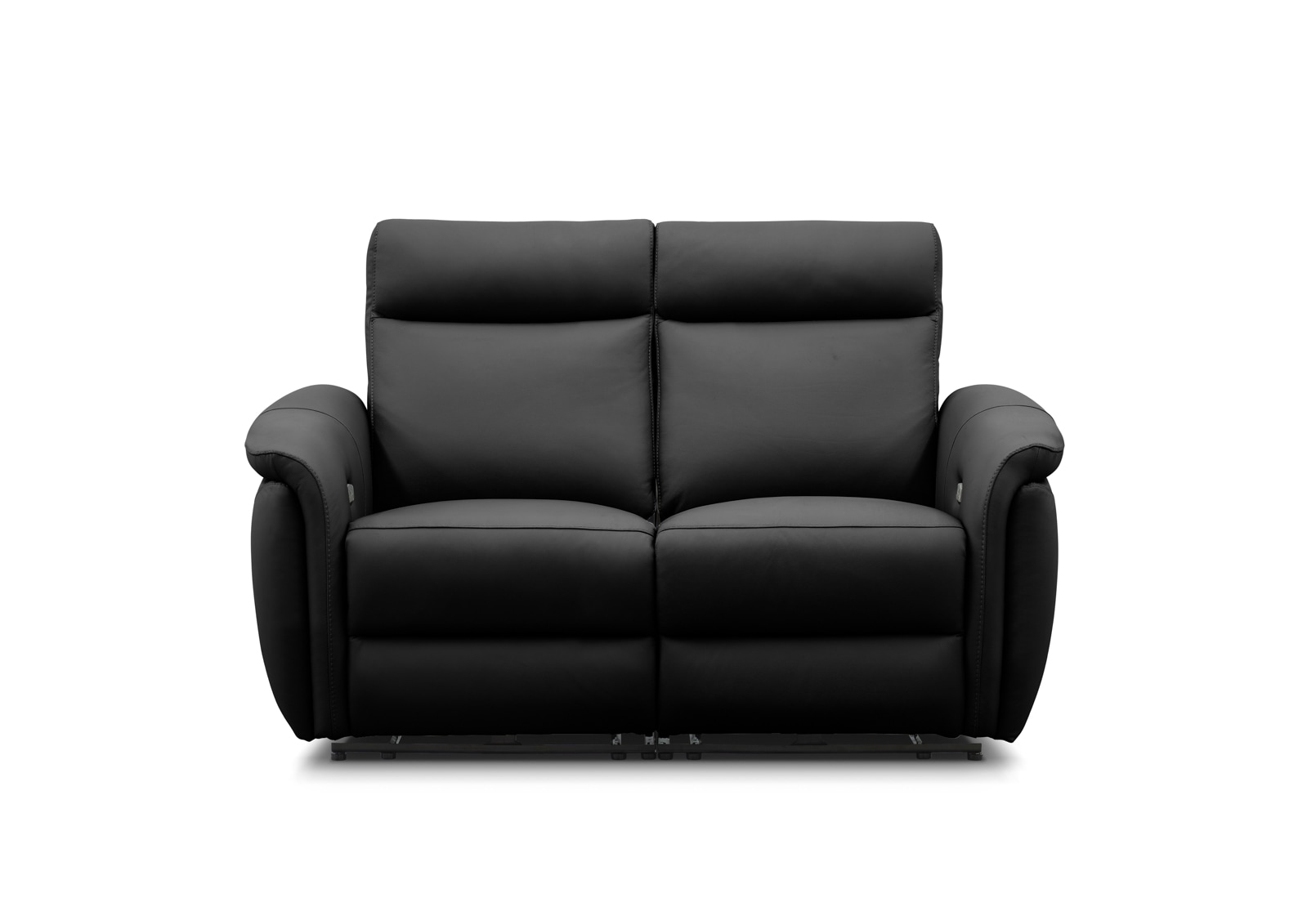 CASAMORE LEATHER 2 Seater with 2 Inbuilt Electric Recliners – image 1 of 11