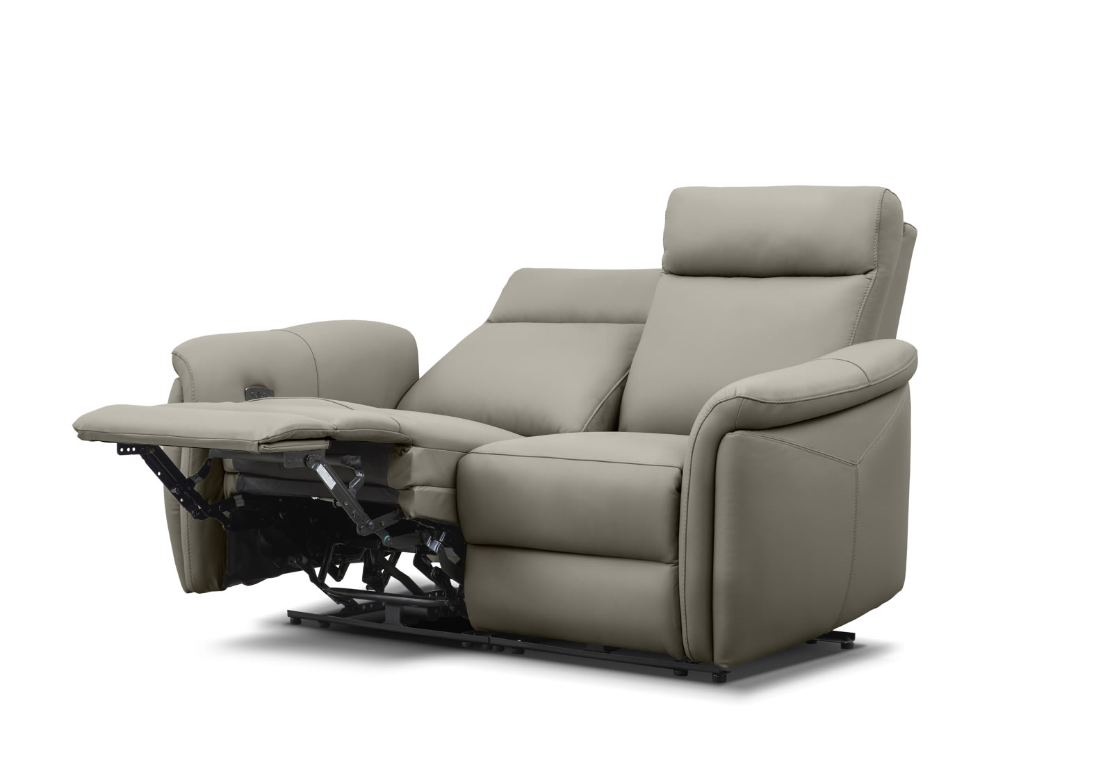 CASAMORE LEATHER 2 Seater with 2 Inbuilt Electric Recliners – image 5 of 11