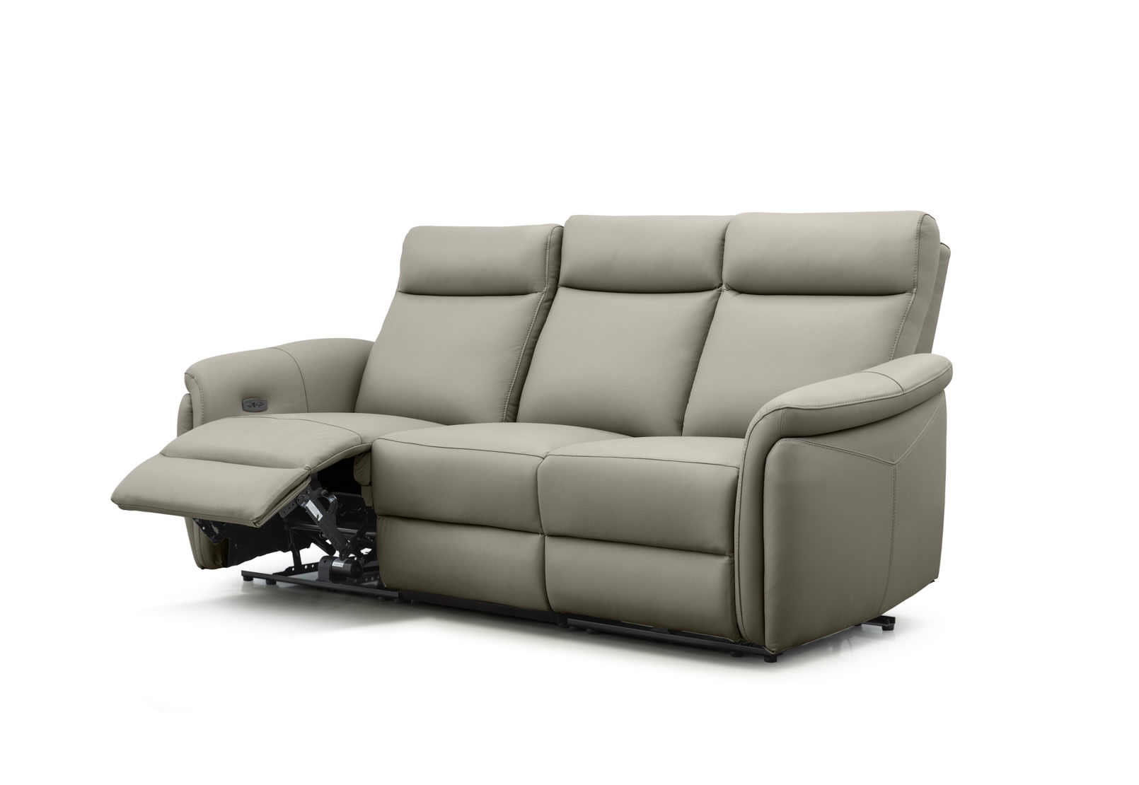 CASAMORE LEATHER 3 Seater with 2 Inbuilt Electric Recliners – image 4 of 11