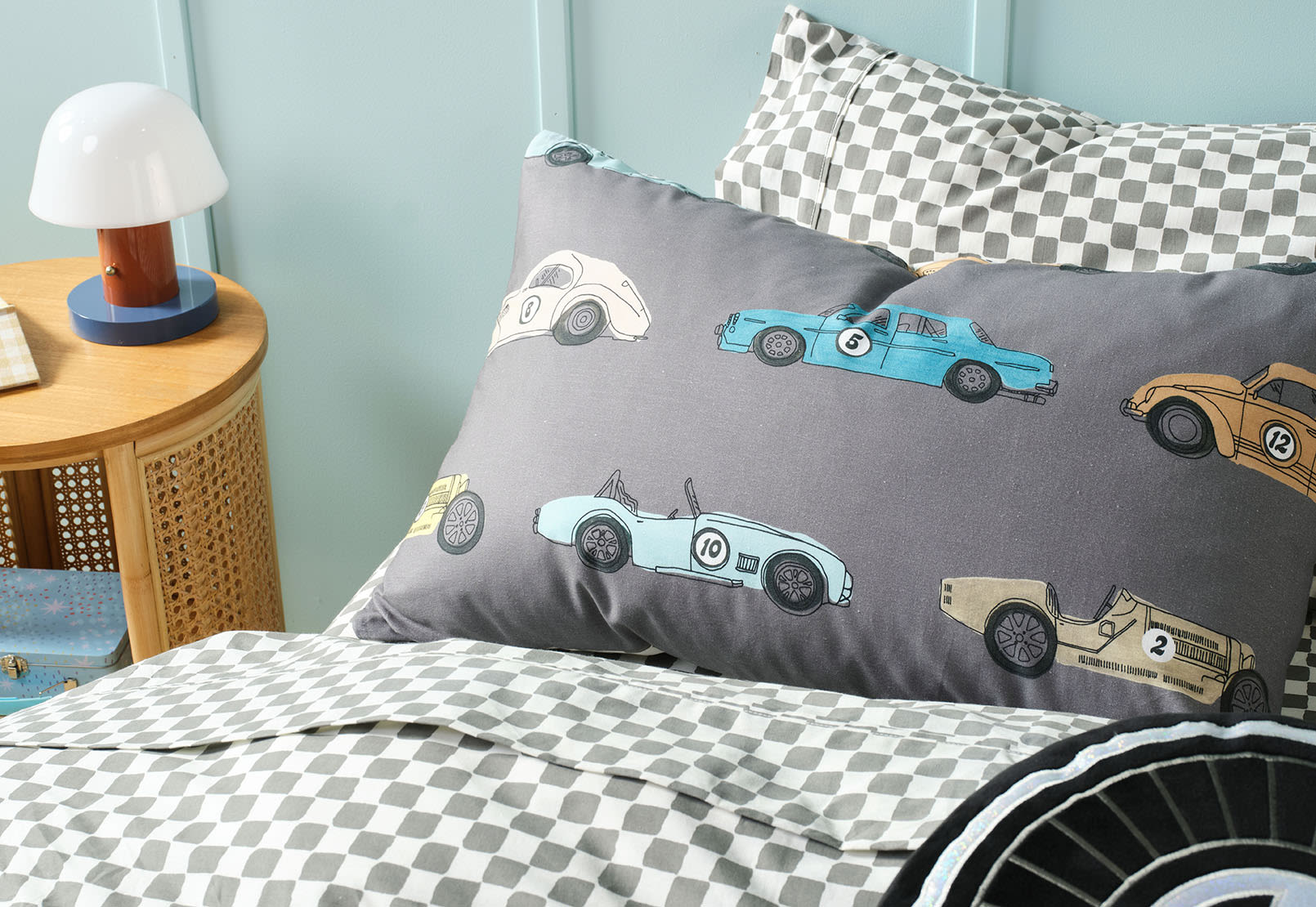 RACE CAR RIOT Single Bed Quilt Cover Set – image 3 of 3