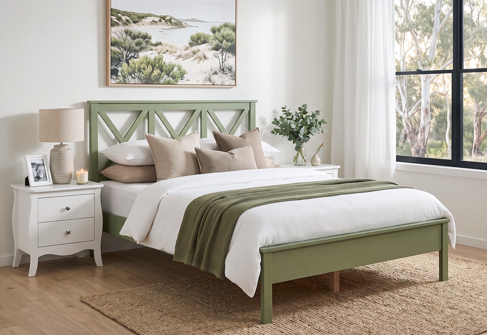 SUNNYVALE Sage Queen Bed – image 1 of 6
