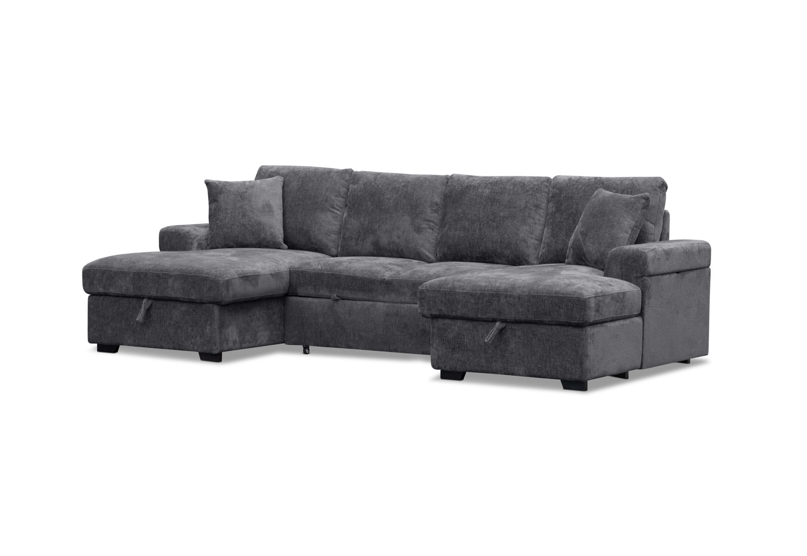 CLEVELAND FABRIC Double Chaise Sofa Bed – image 5 of 16