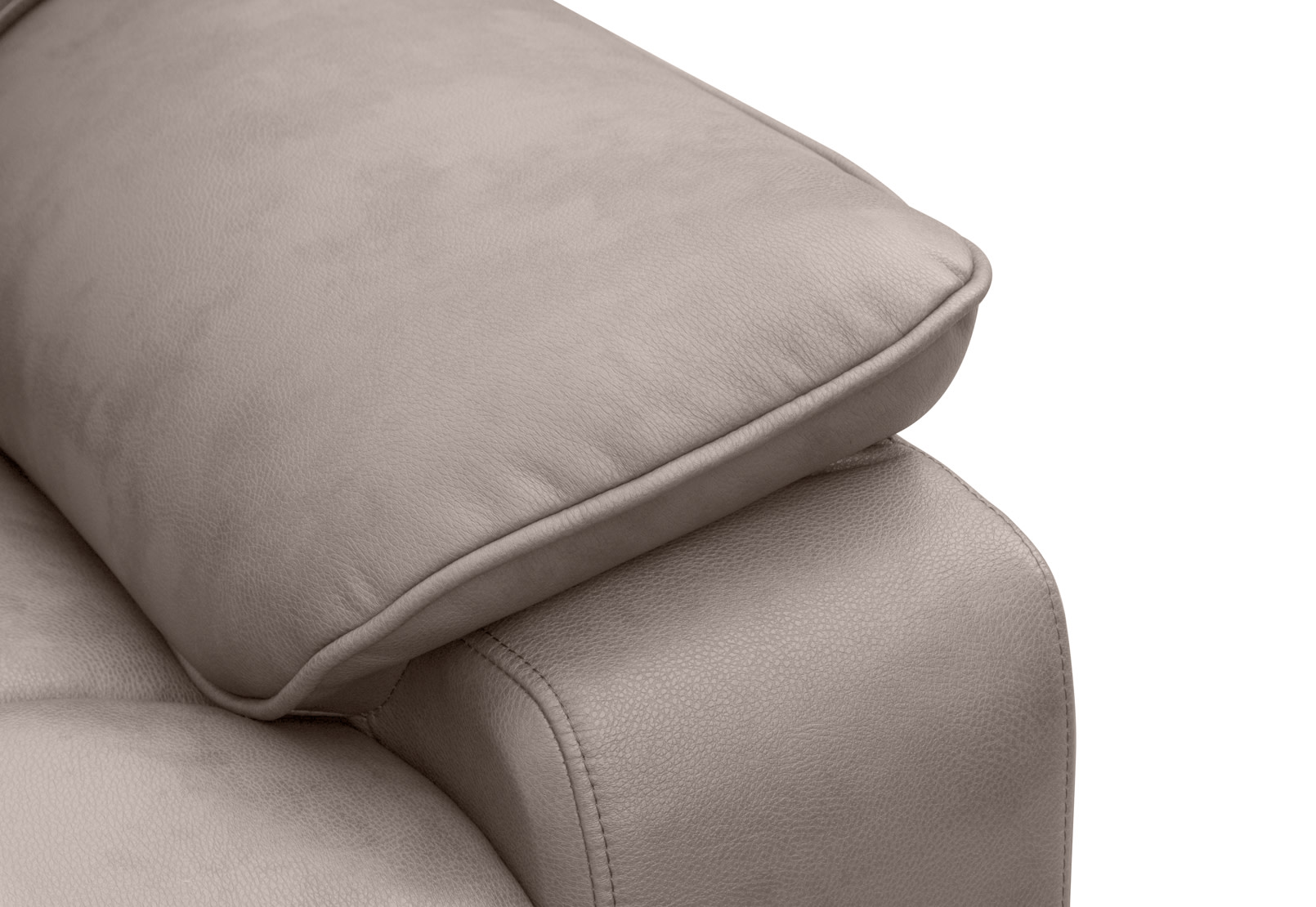 BURLINGTON FABRIC 2 Seater Manual Recliner with Console – image 11 of 12