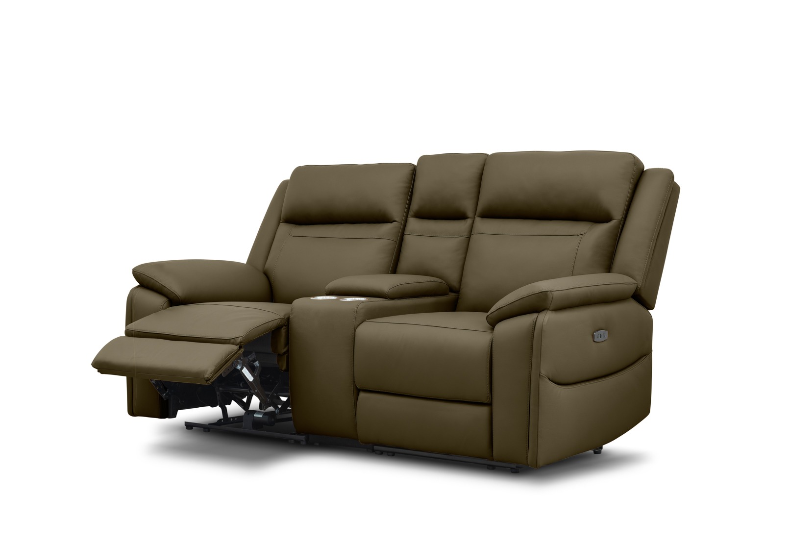 RENATO LEATHER 2S with Electric Recliners and Console – image 4 of 15