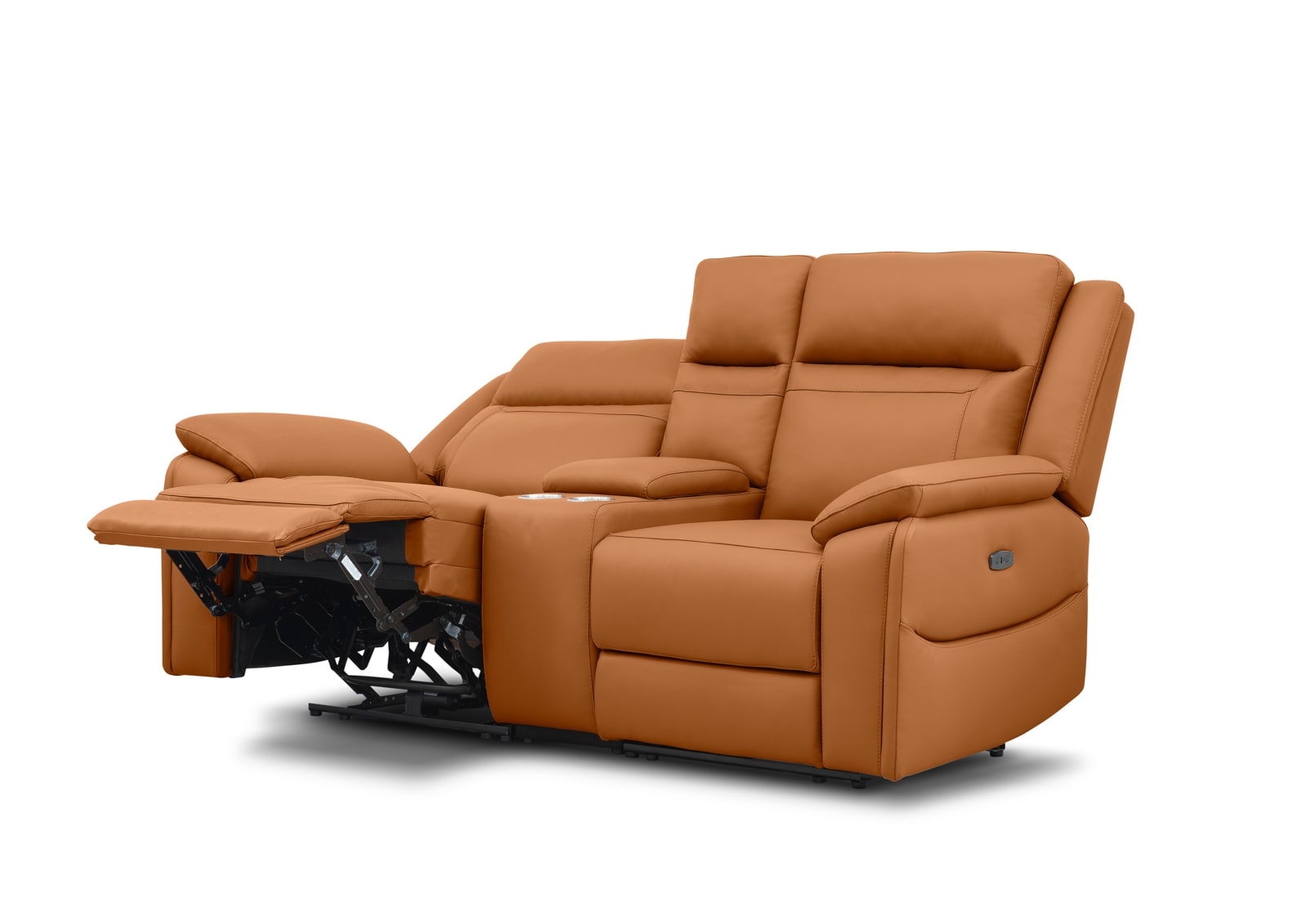 RENATO LEATHER 2S with Electric Recliners and Console – image 6 of 17