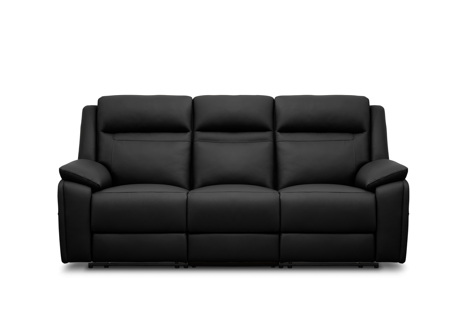 RENATO LEATHER 3S with Electric Recliners and Drop Down Table – image 1 of 15