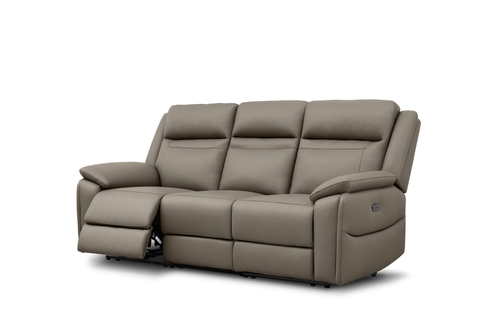 RENATO LEATHER 3S with Electric Recliners and Drop Down Table – image 3 of 15