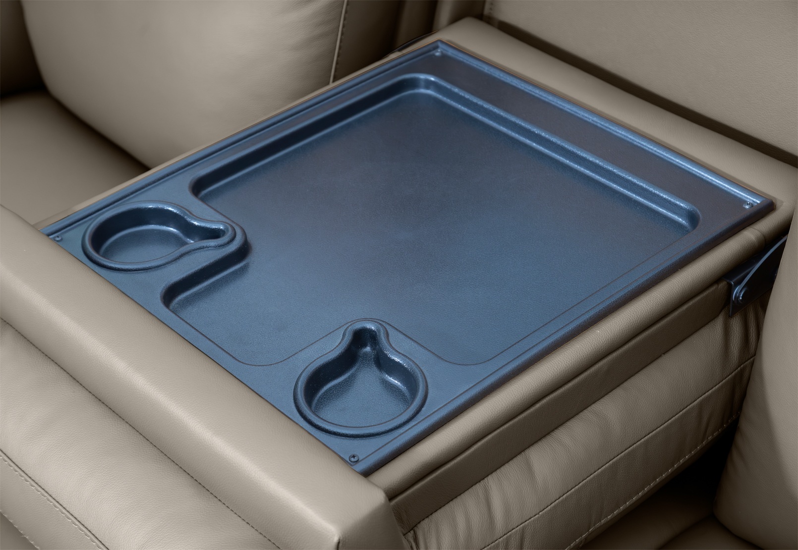 RENATO LEATHER 3S with Electric Recliners and Drop Down Table – image 13 of 15