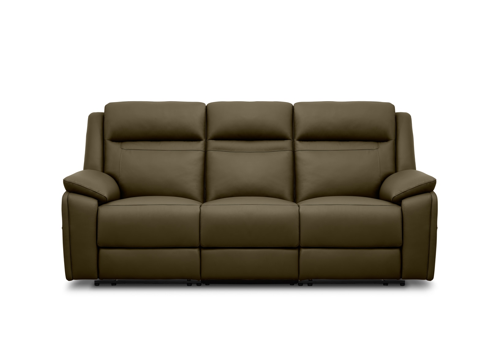 RENATO LEATHER 3S with Electric Recliners and Drop Down Table – image 1 of 15