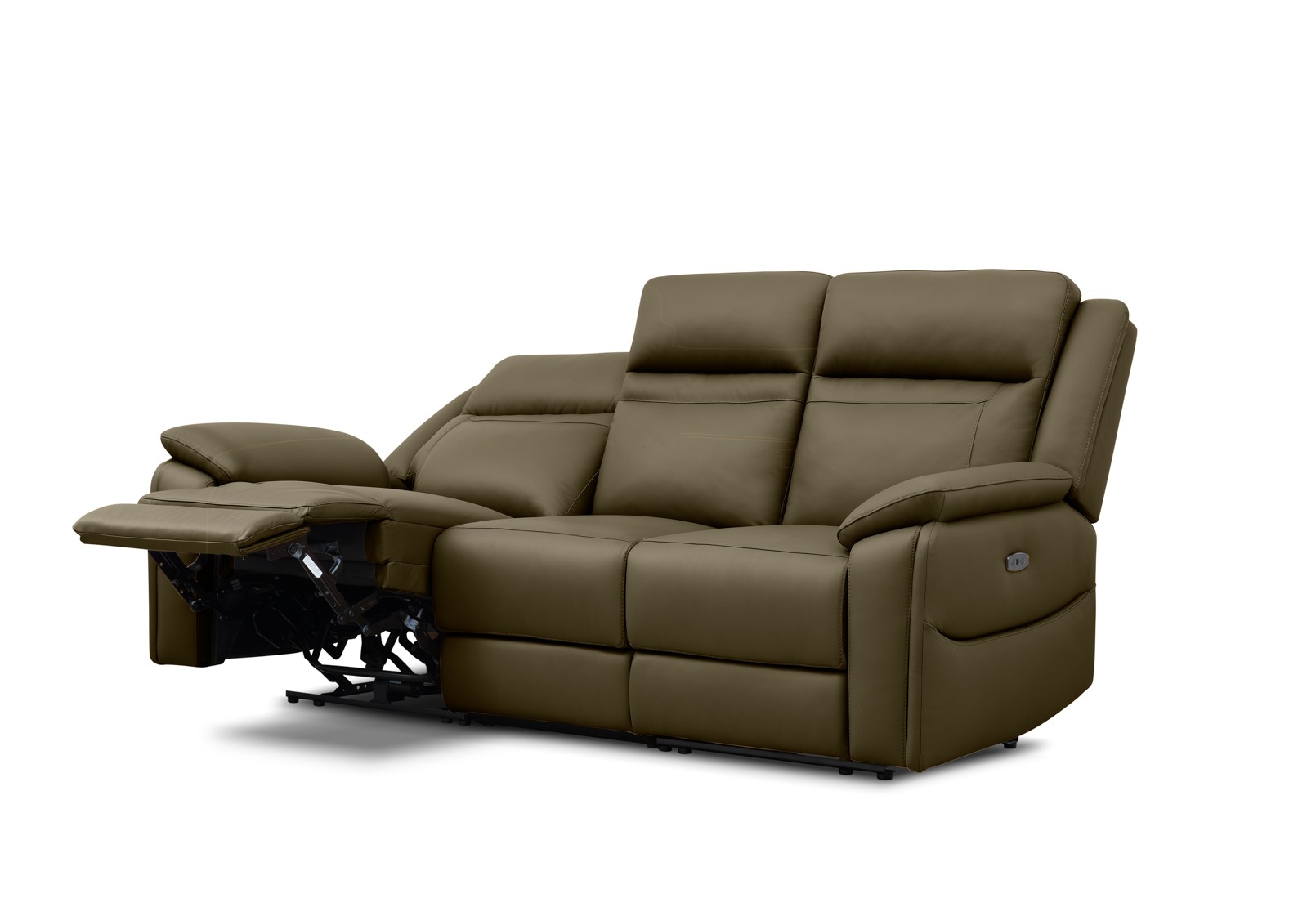 RENATO LEATHER 3S with Electric Recliners and Drop Down Table – image 5 of 15
