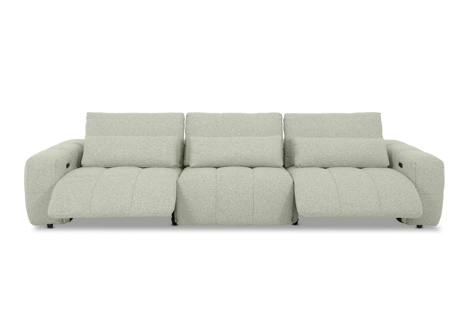 LORYN FABRIC 3.5 Seater with 3 Electric Recliners – image 2 of 15