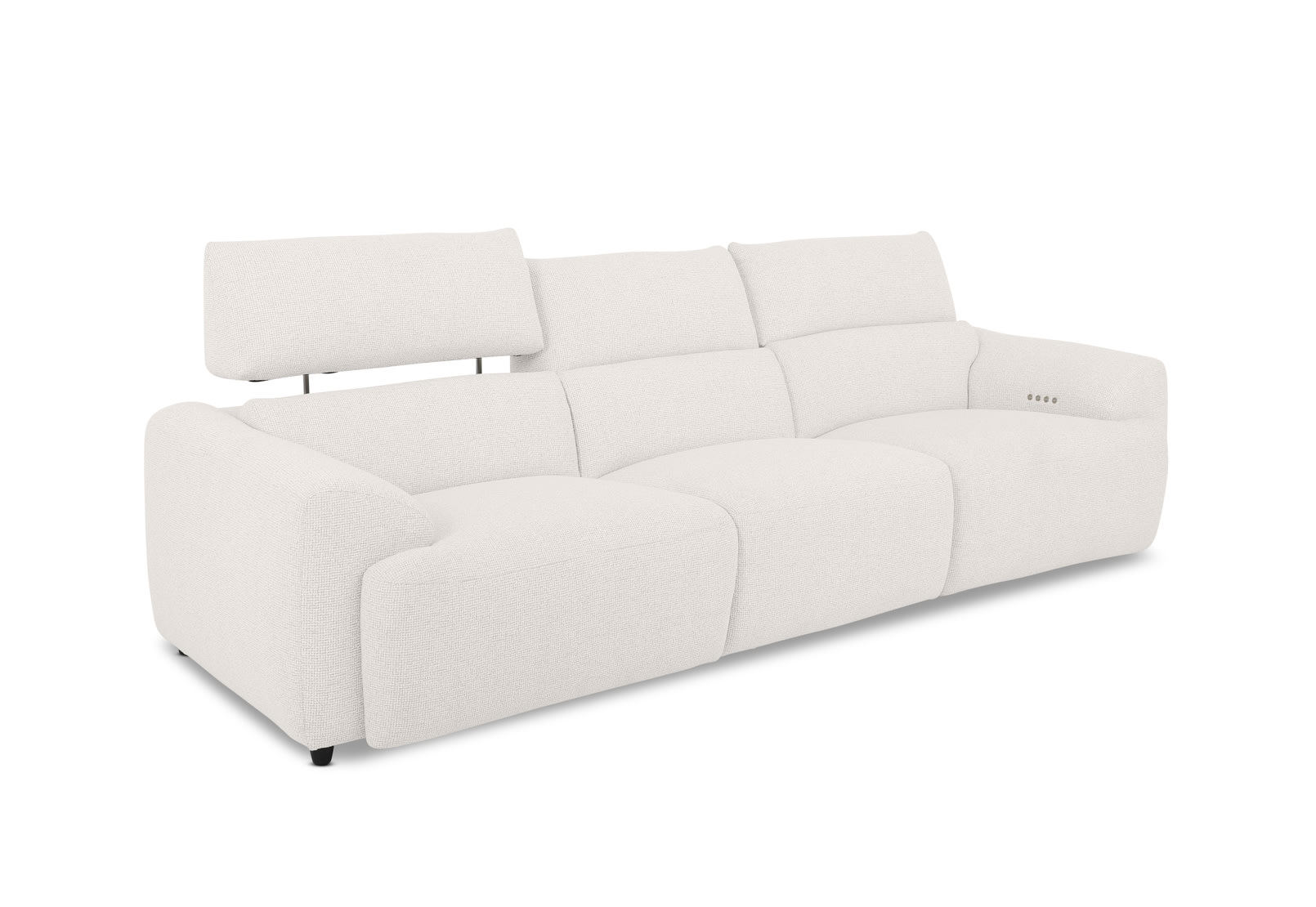 VESSALLI FABRIC 3.5 Seater Electric Recliners – image 4 of 8