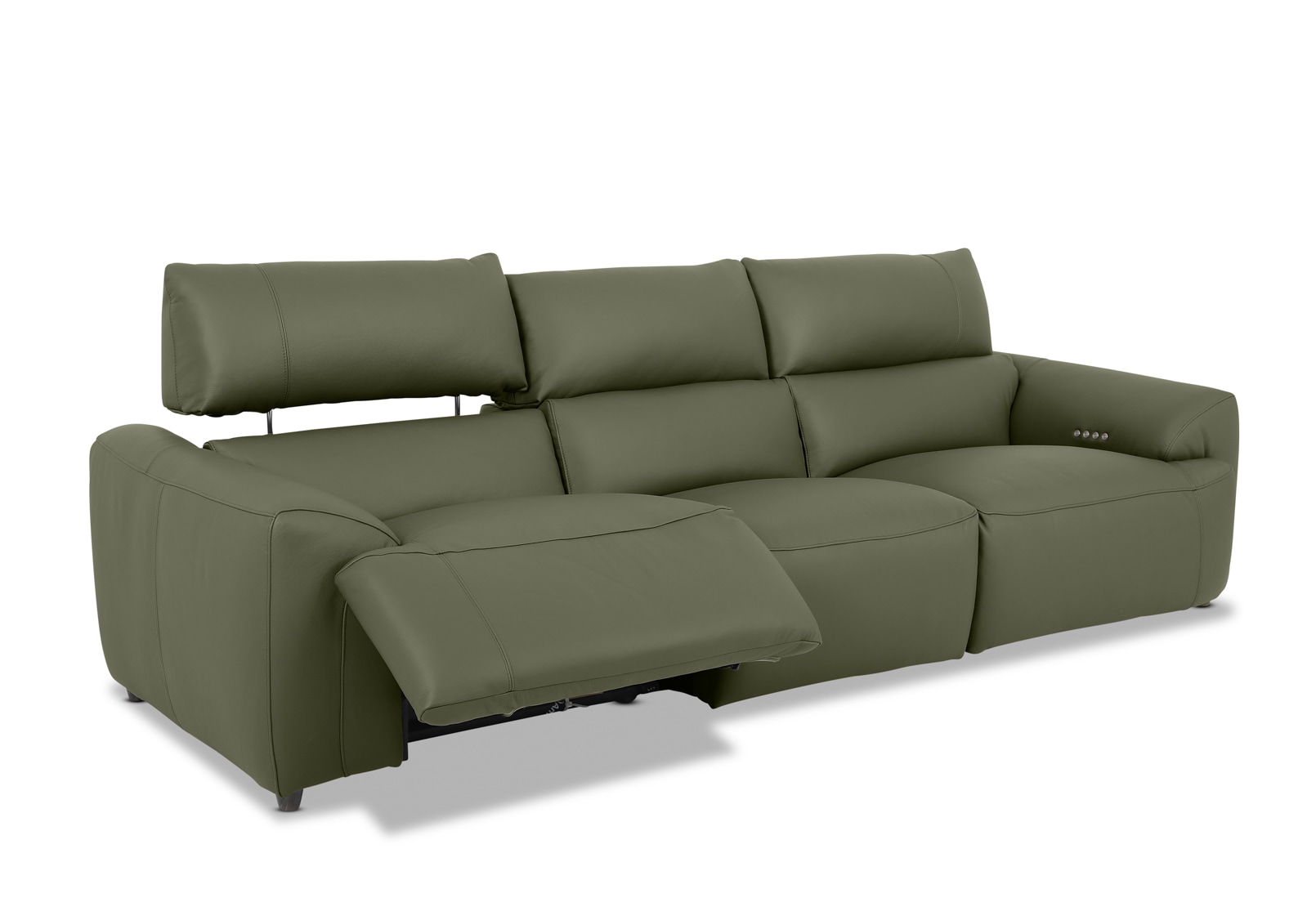 VESSALLI LEATHER 3.5 Seater Electric Recliners – image 6 of 11