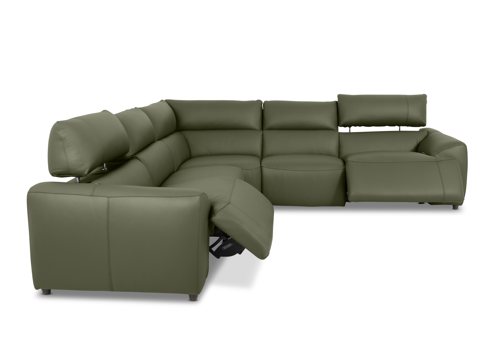 VESSALLI LEATHER 5S Corner Lounge with Electric Recliners – image 8 of 14