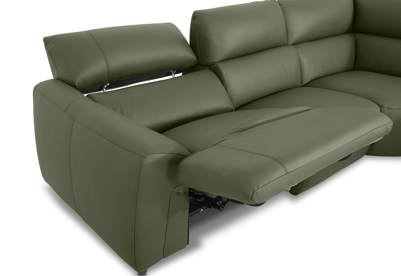 VESSALLI LEATHER 5S Corner Lounge with Electric Recliners – image 13 of 14