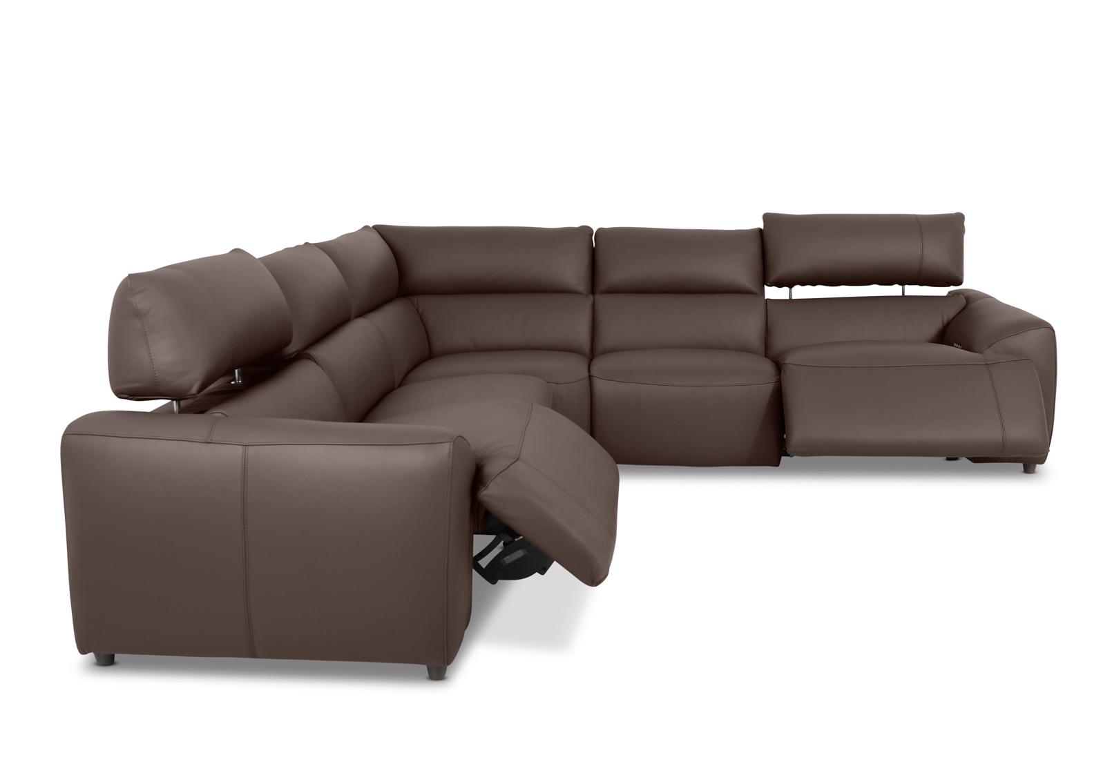 VESSALLI LEATHER 5S Corner Lounge with Electric Recliners – image 8 of 14