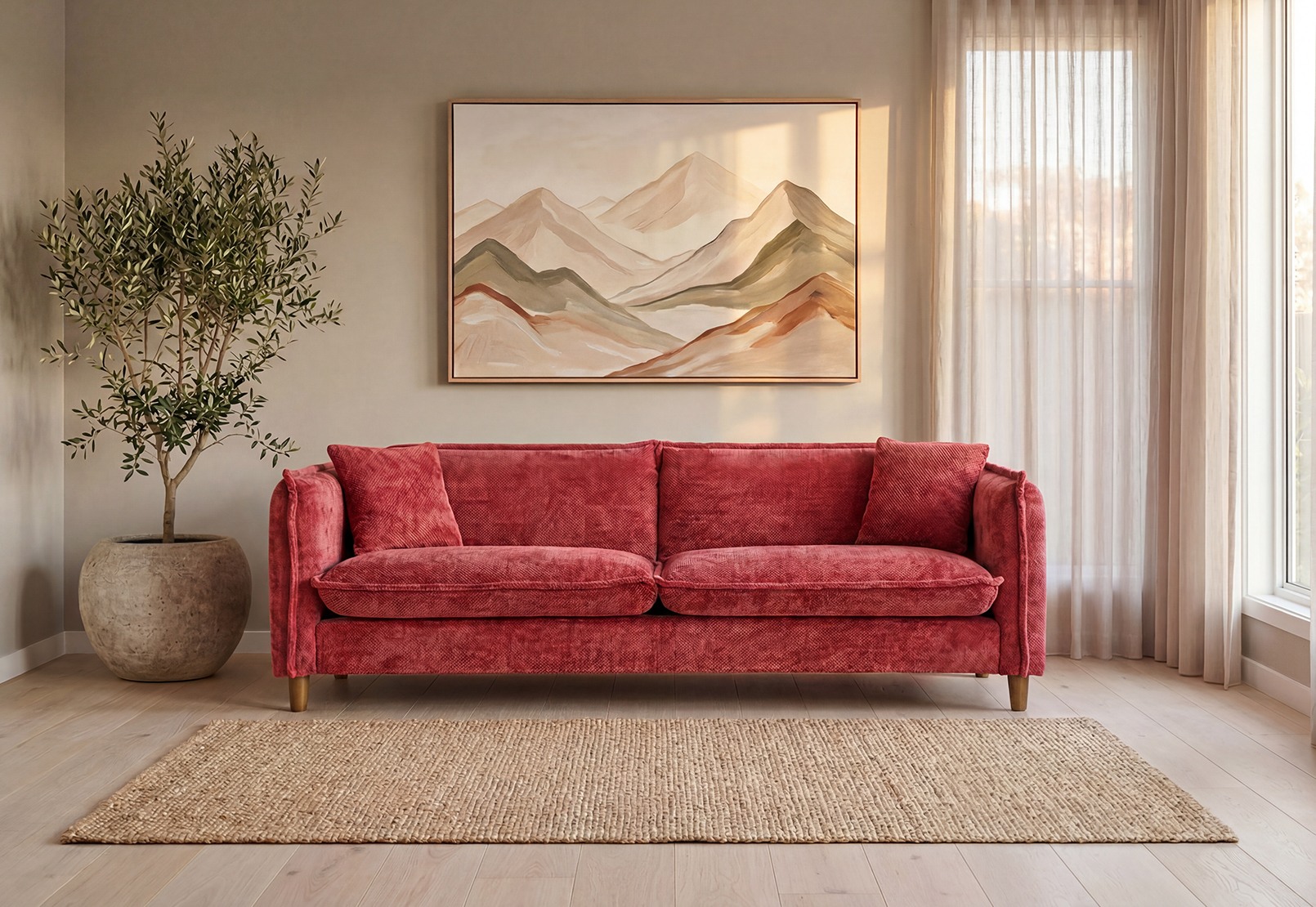 ESTE 3 Seat Sofa – image 1 of 9