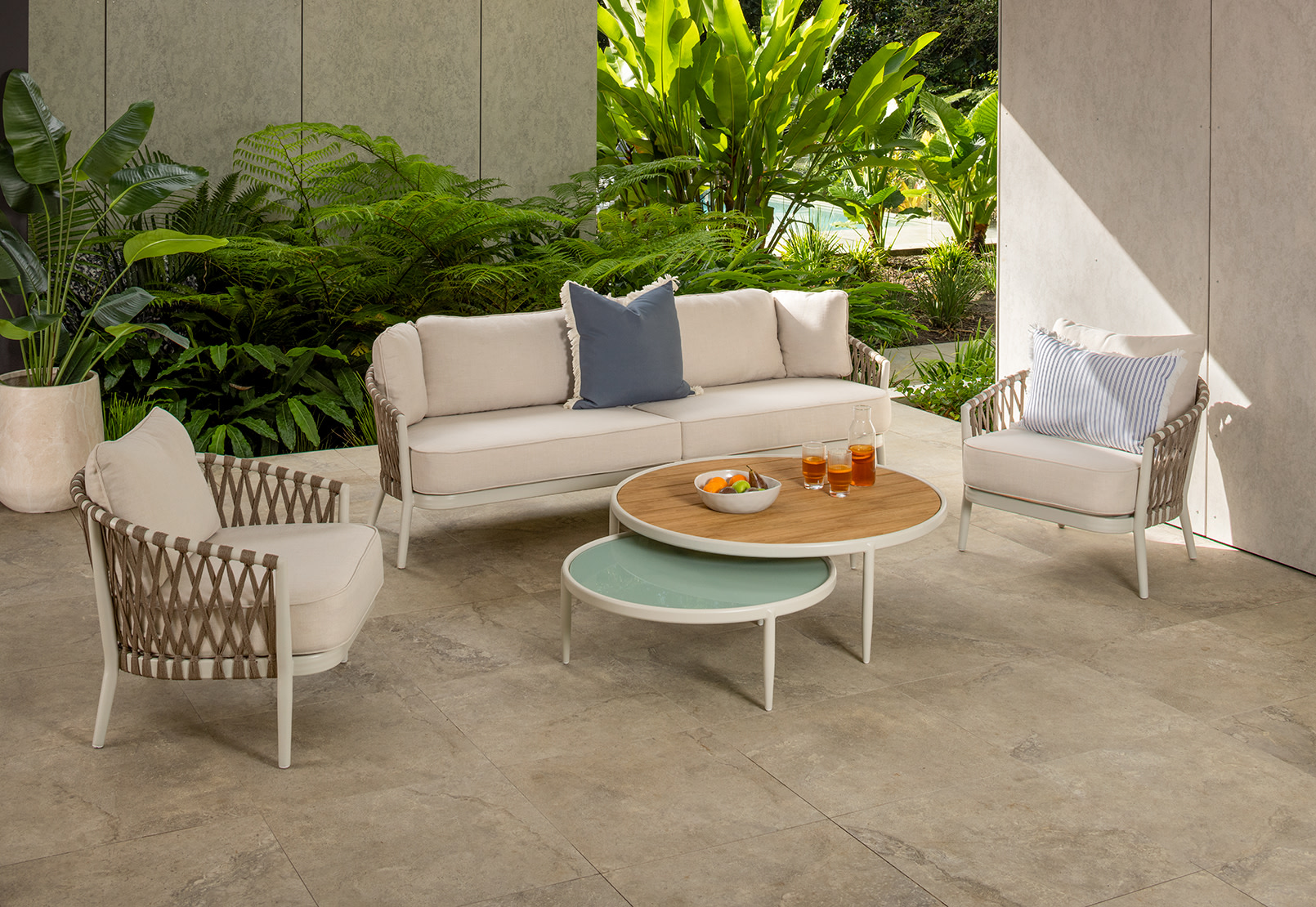 ANGUILLA 5 Piece Outdoor Lounge Setting – image 19 of 20