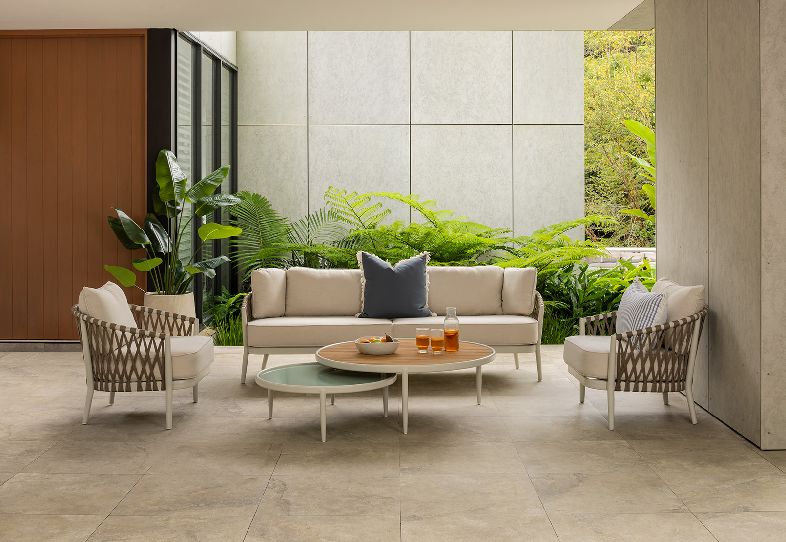 ANGUILLA 5 Piece Outdoor Lounge Setting – image 20 of 20
